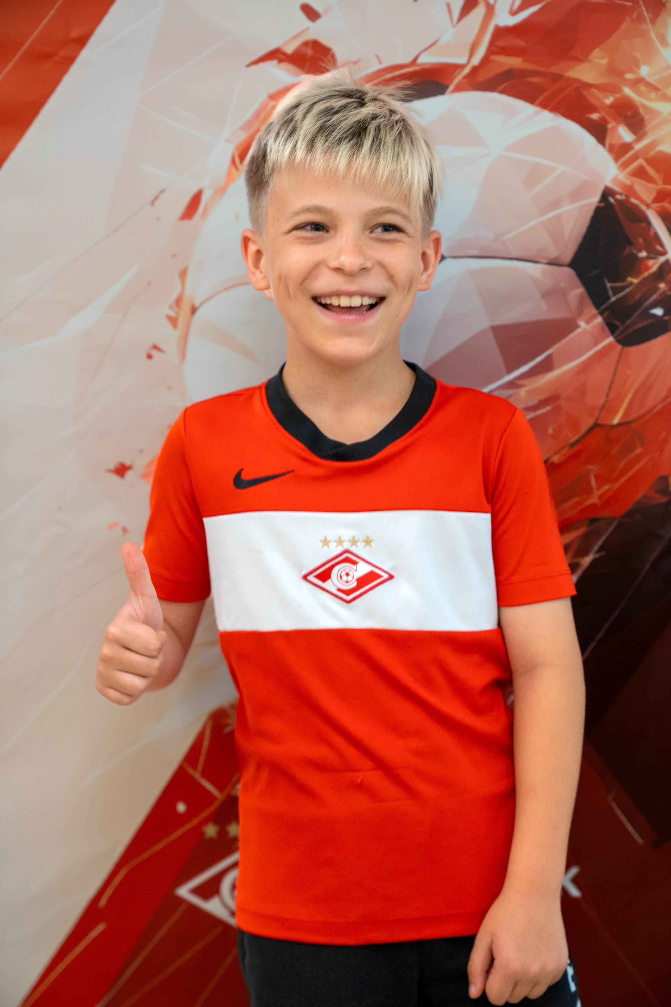 Портреты футболистов Спартак Юниор. Фото и видео съёмка на заказ. VAU Studia. Москва