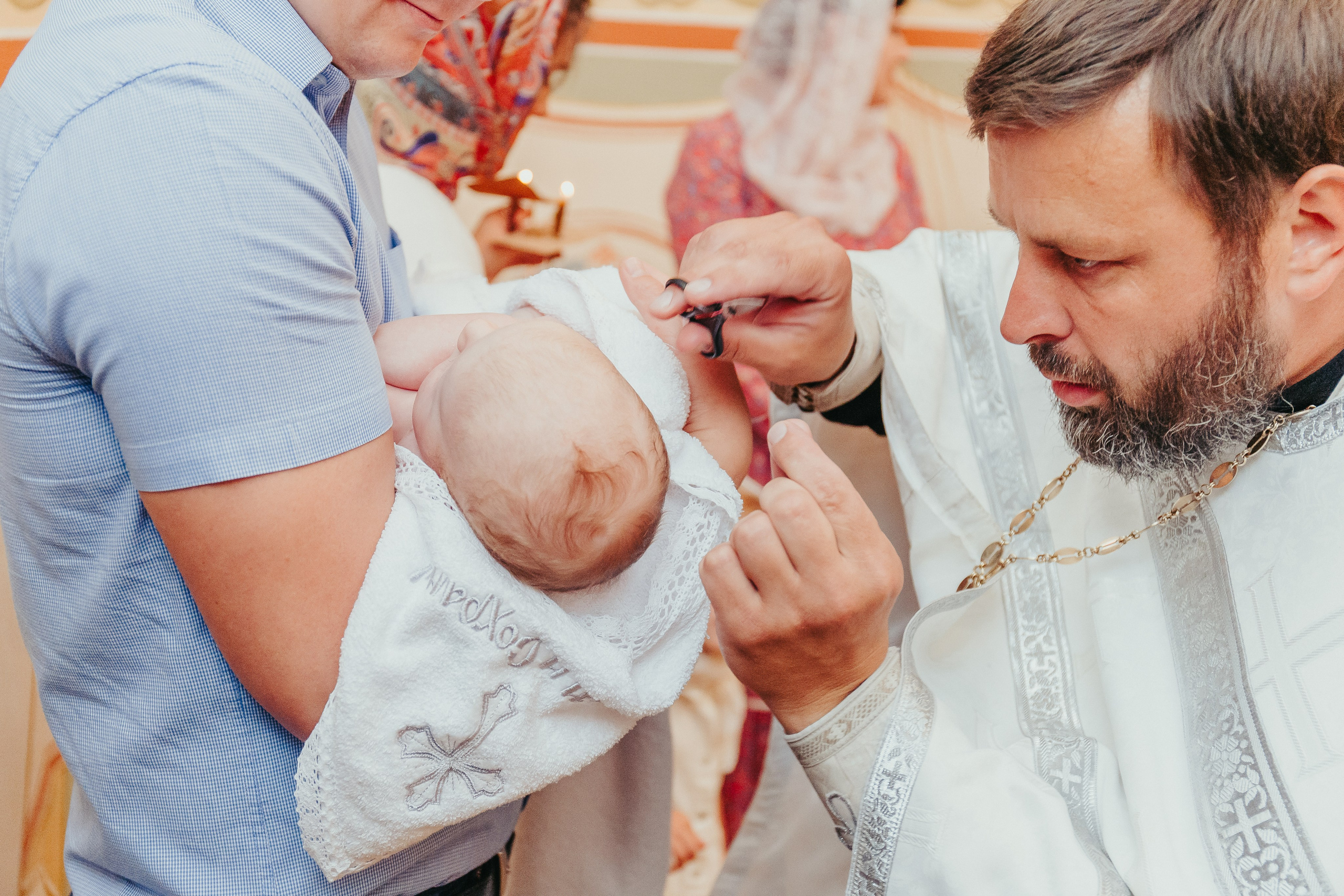 Крещение Маши в Черниговском Скиту. Фотограф новорожденных и детский в Сергиевом Посаде Кругликова Юлия