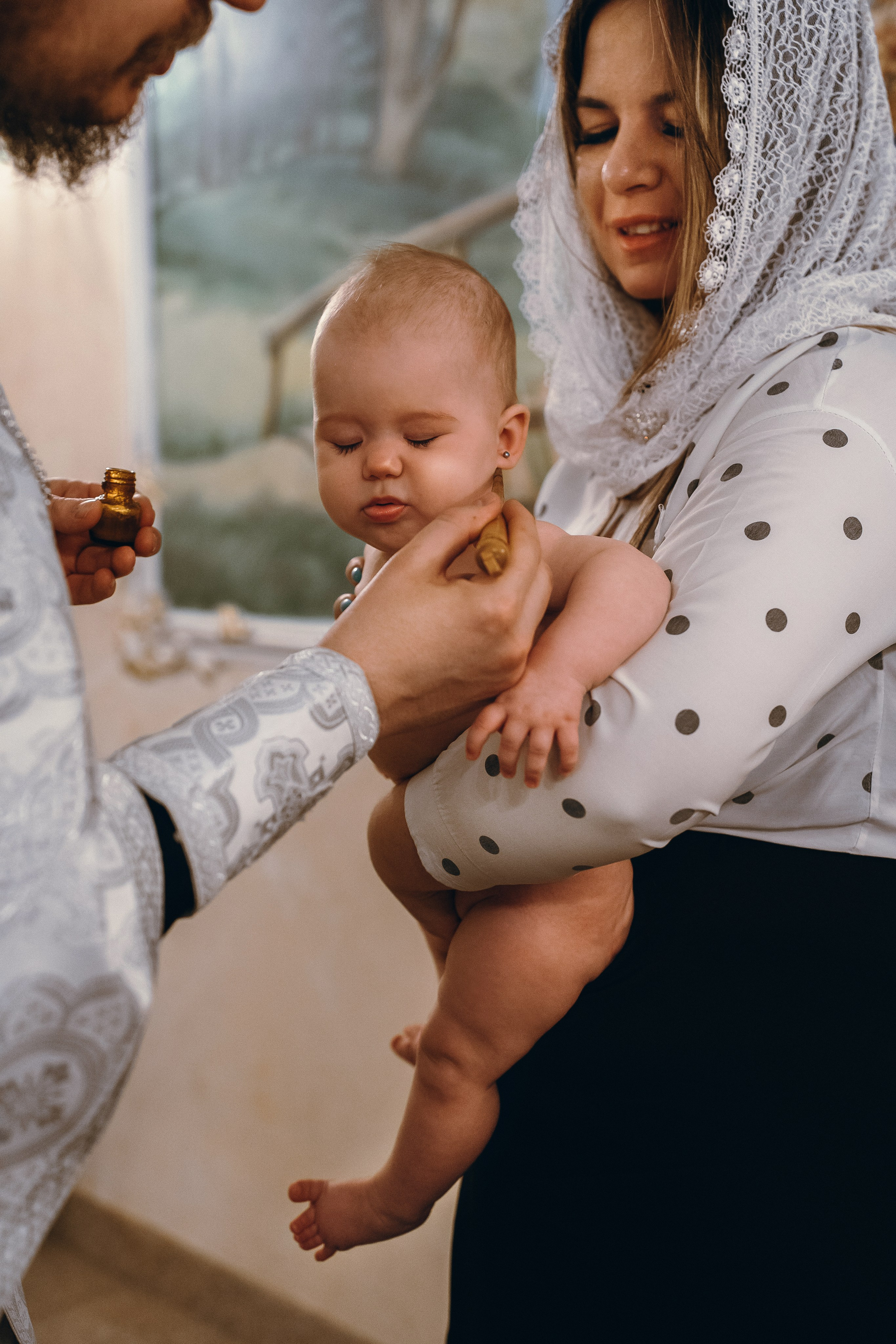 Таинство в Храме Петра и Февронии. Фотограф Ольга Рубцова в Москве и Московской области