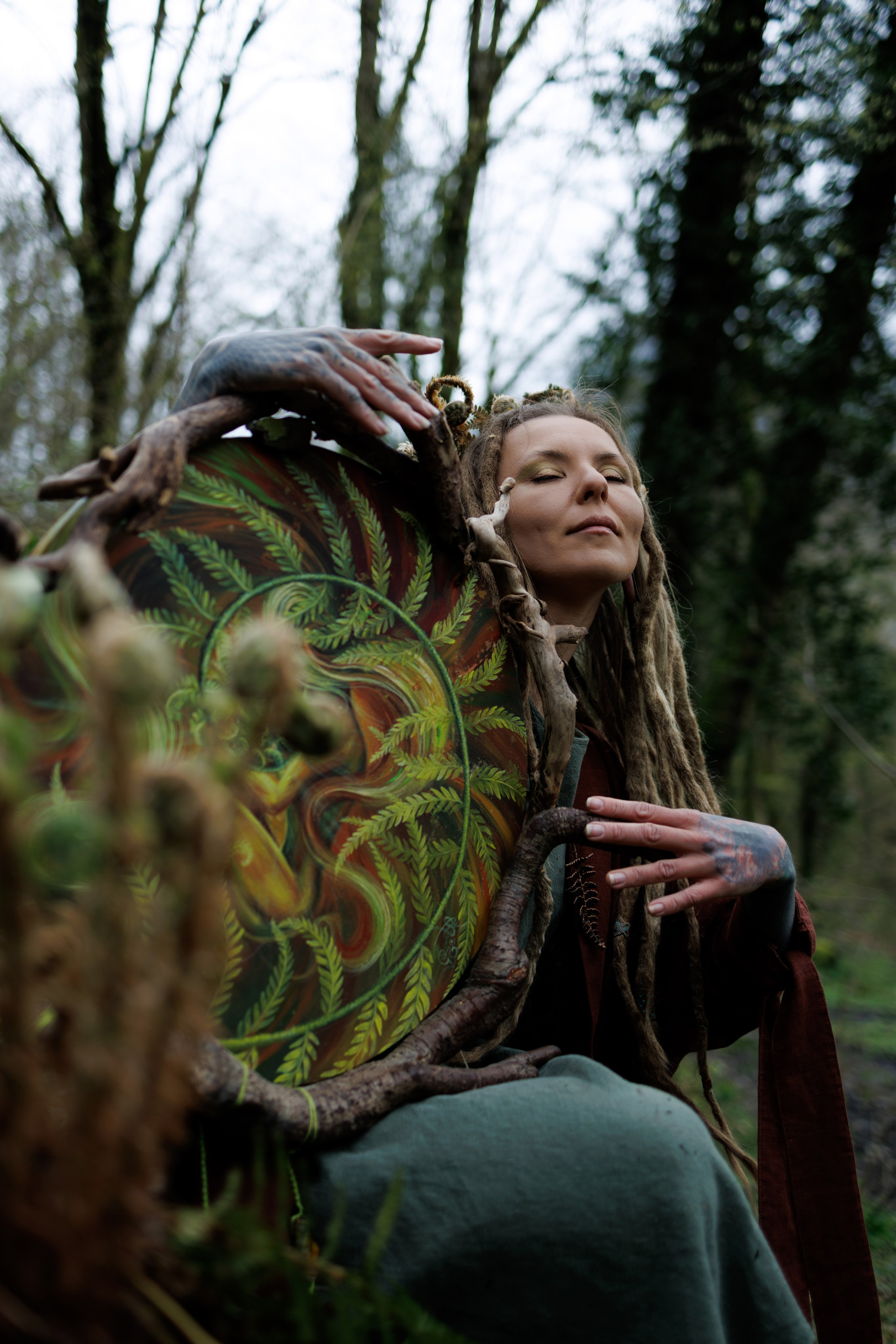 Индивидуальная фотосессия для художницы Вероники Самариной