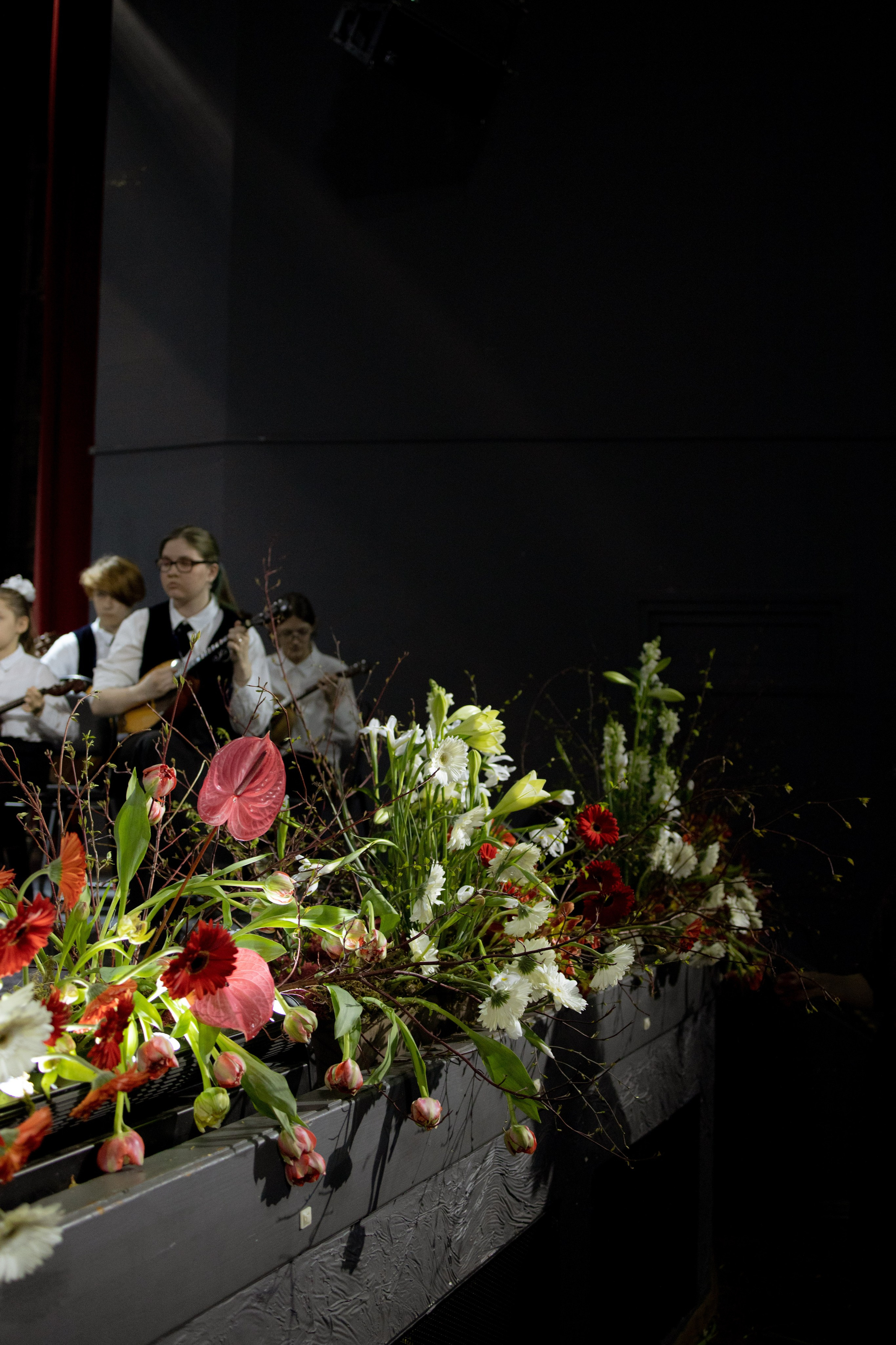 Оформление Отчетного концерта Музыкальной школы Глазунова. Оформление свадеб, декор свадеб Вера Маркова, Москва