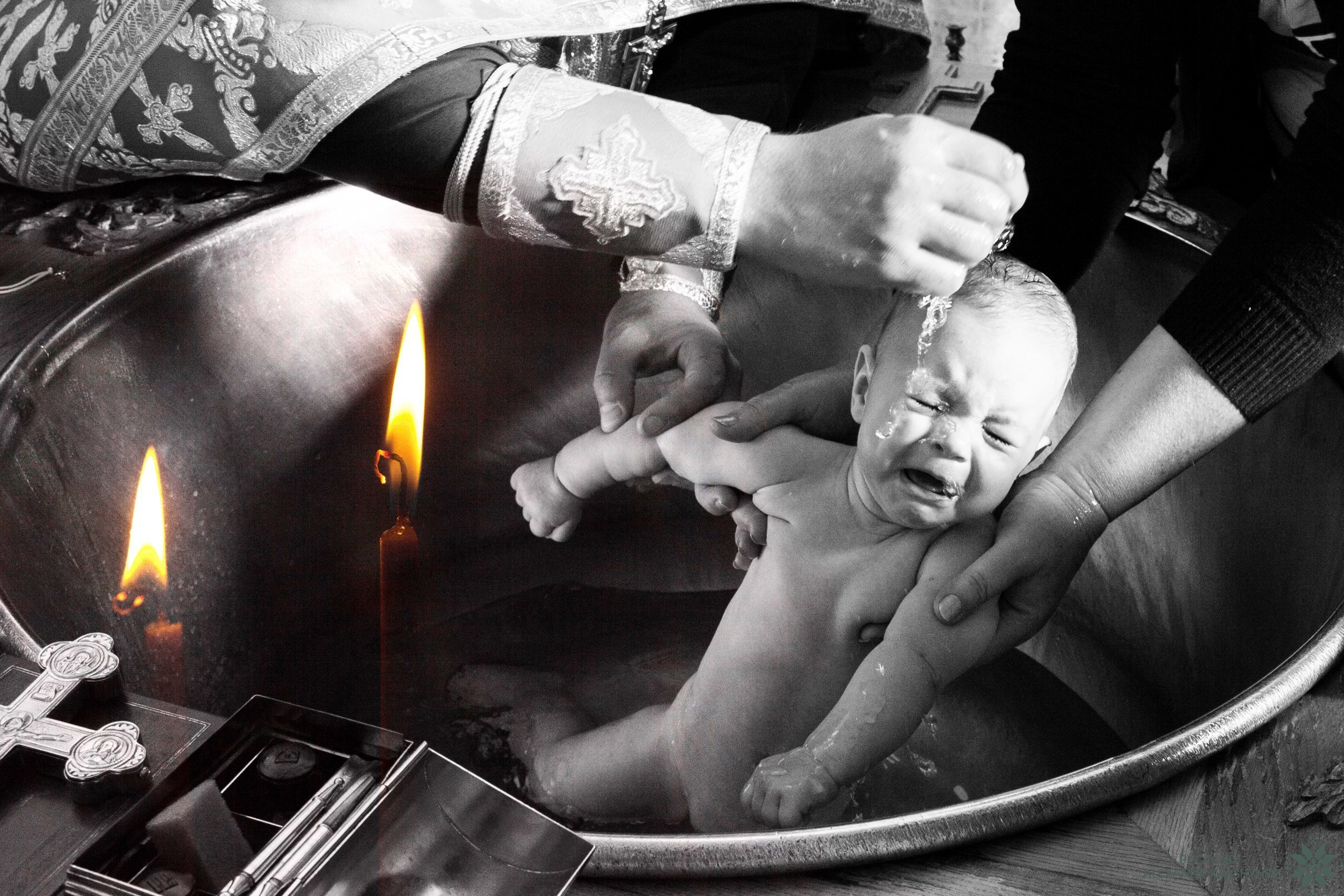 крещение, фотоистория