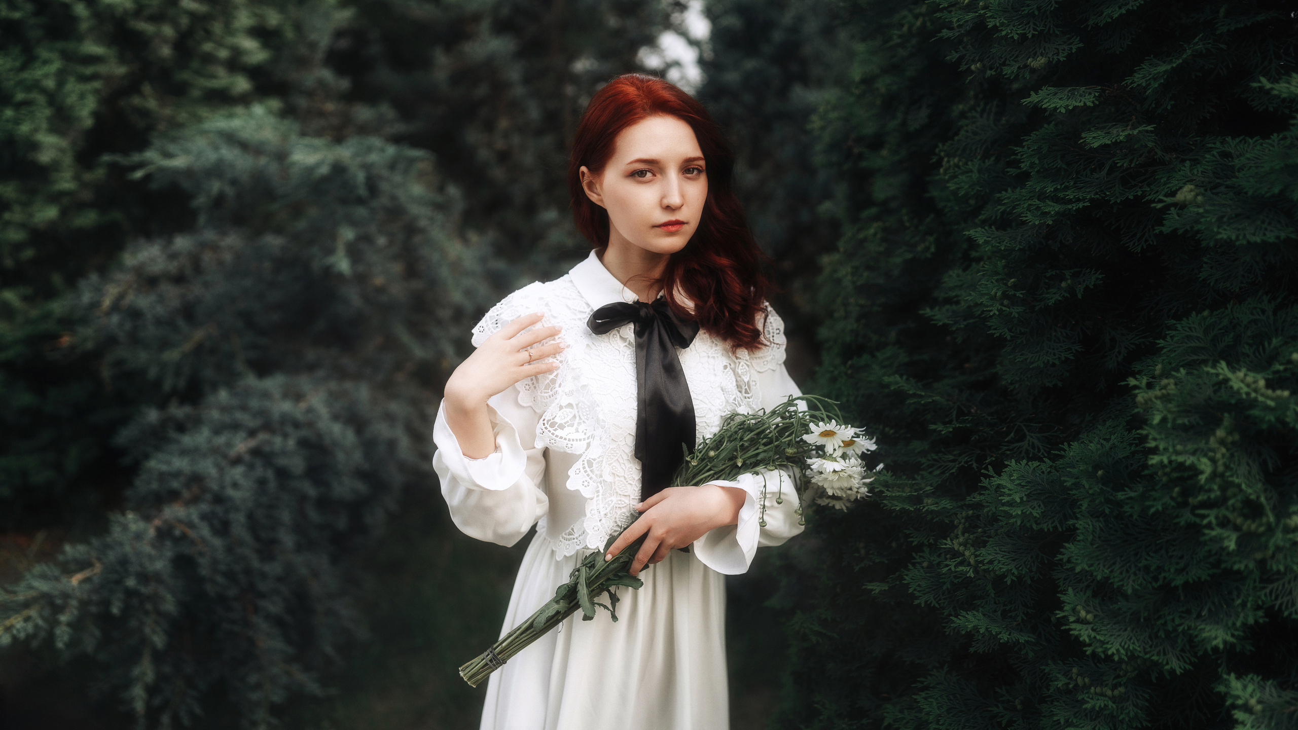 Портрет рыжей девушки. Роман Яковенко