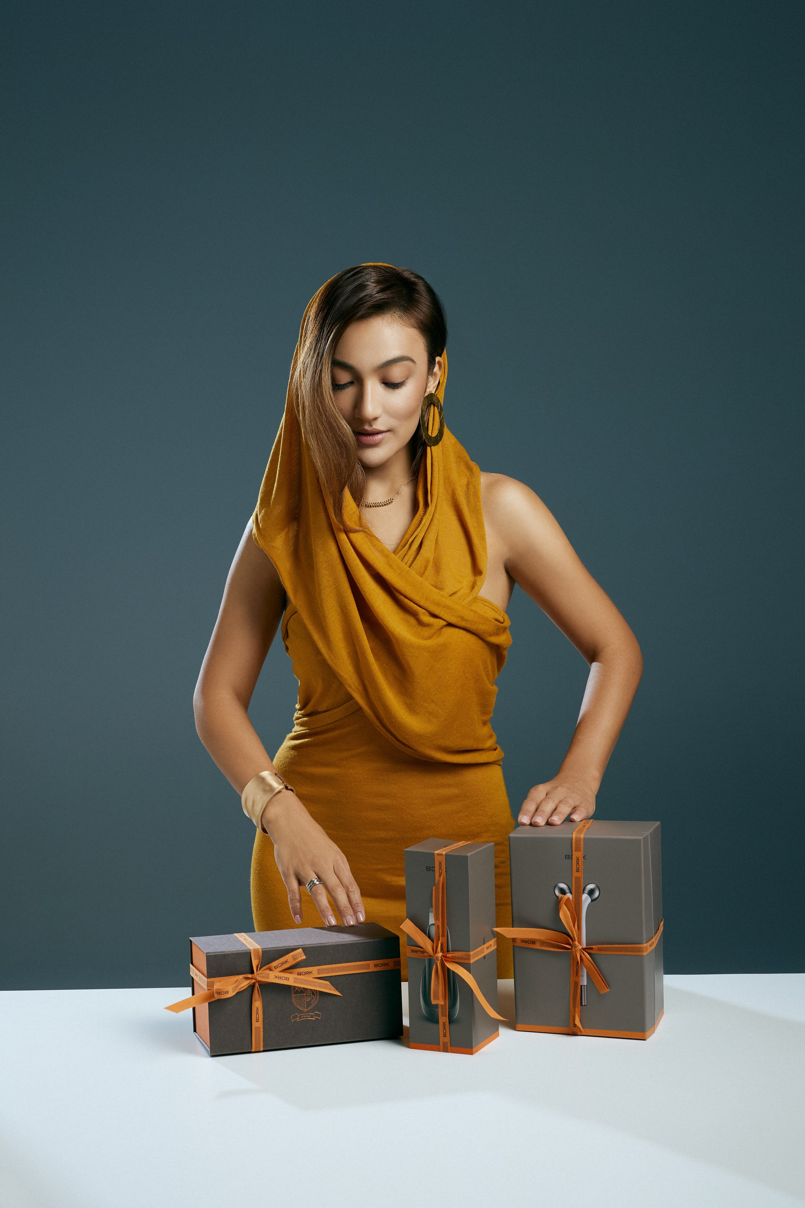 Zaure Rozmat x Bork. Fashion and advertising photographer