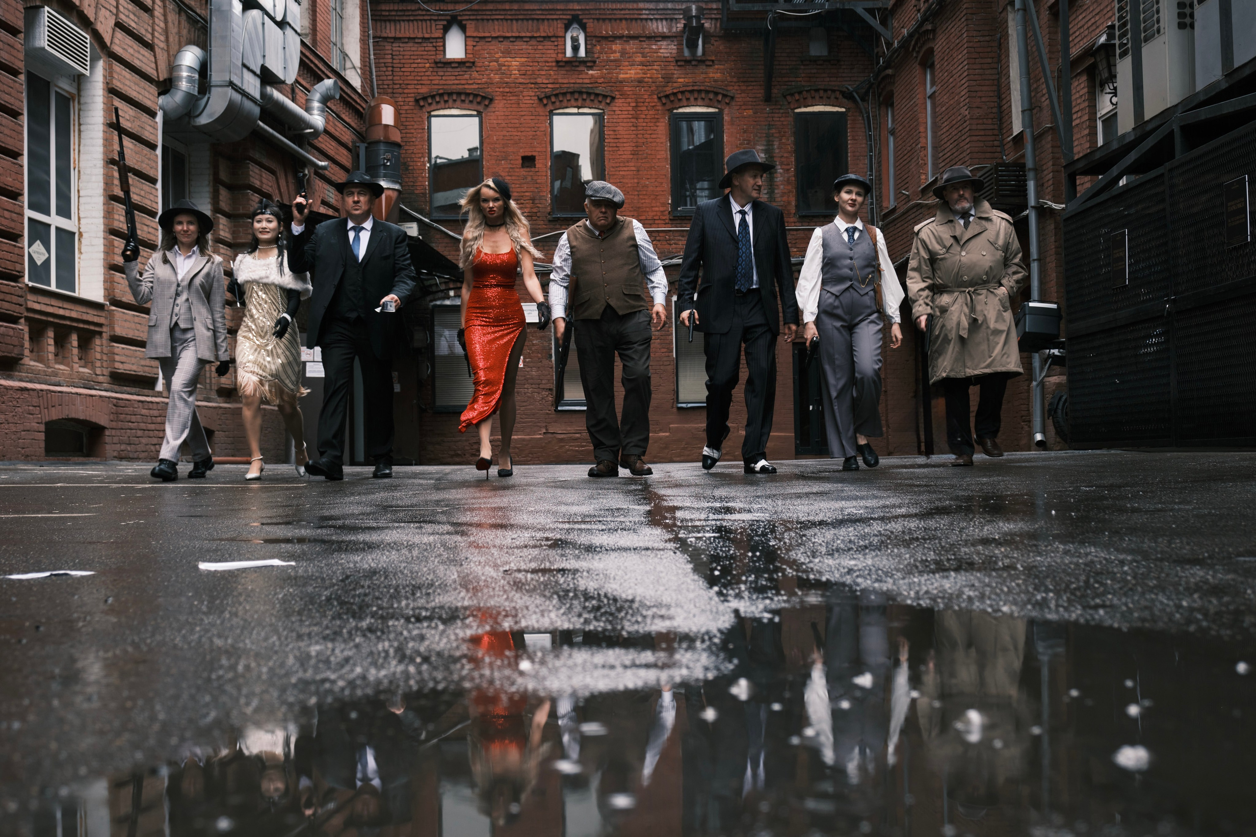 Фотосессия в стиле Чикаго 1930 г. IS — Игорь Сержант | Фотография и рисунок