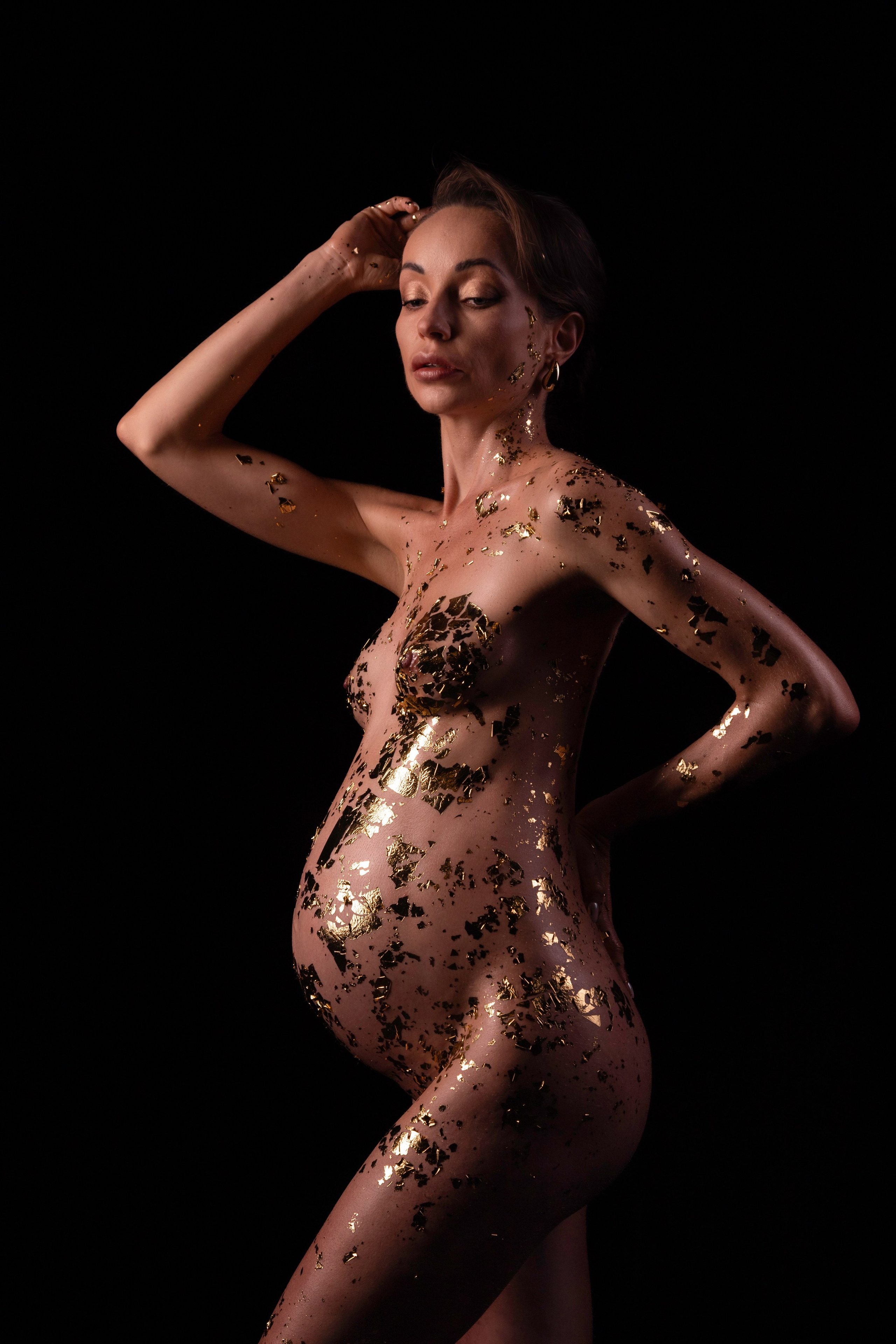 Фотосессия в потали. Анастасия, Фотограф женского портрета и беременности в стиле vogue