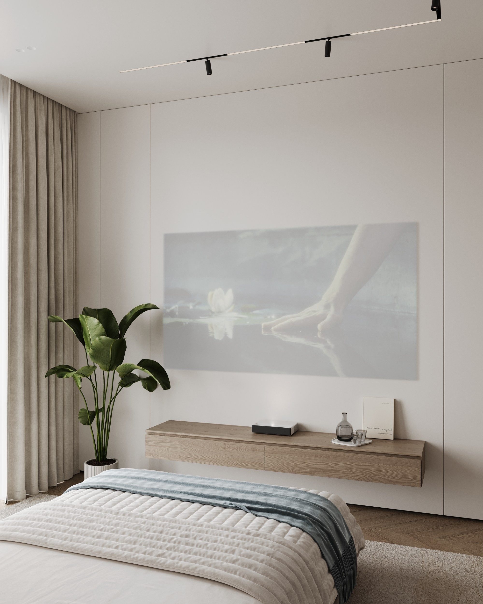 SKY BLUE. Дизайн интерьера | 3D визуализация | Миланская Марина