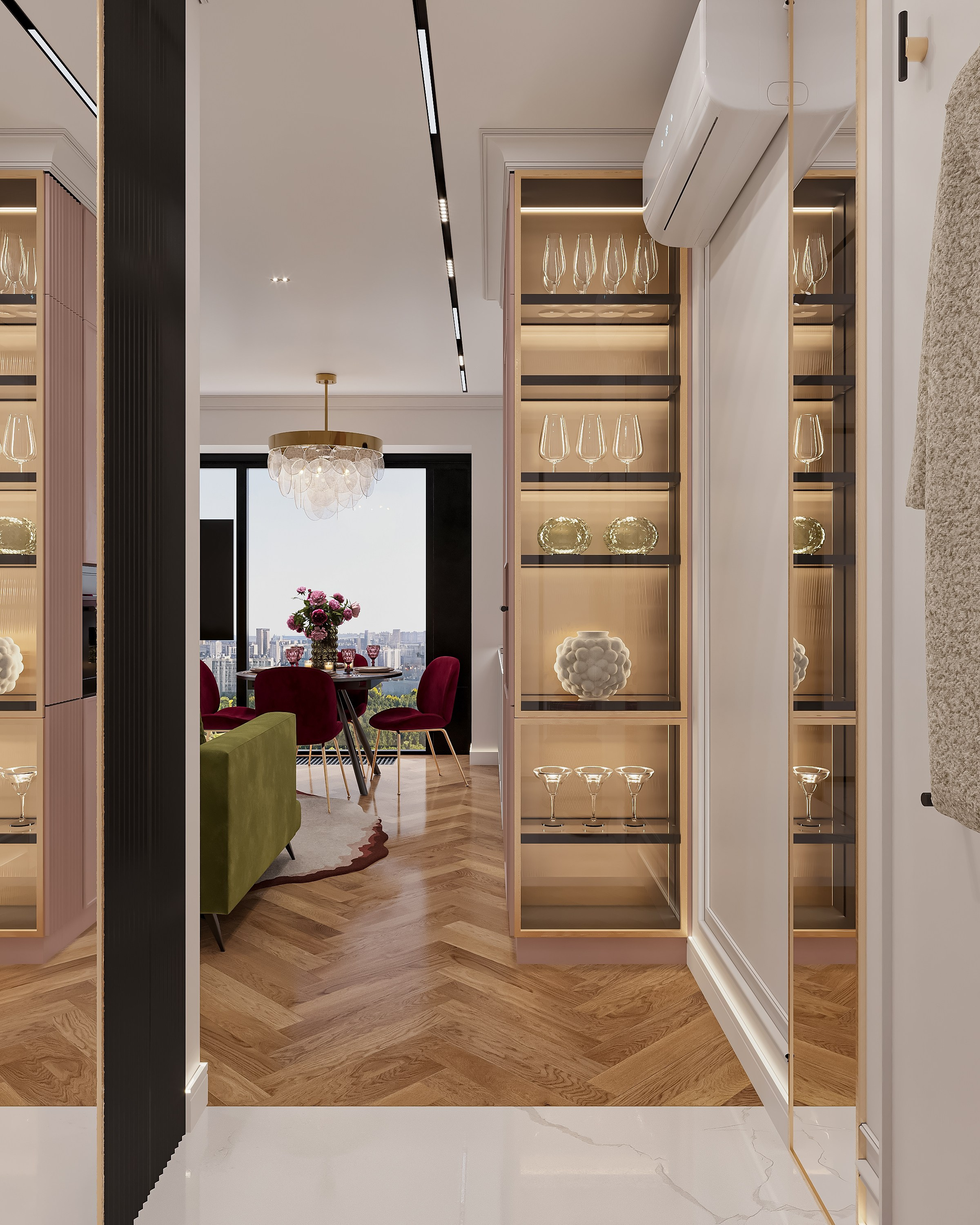 Квартира 60 м². 3Д-Визуализация Наталья Макогонова