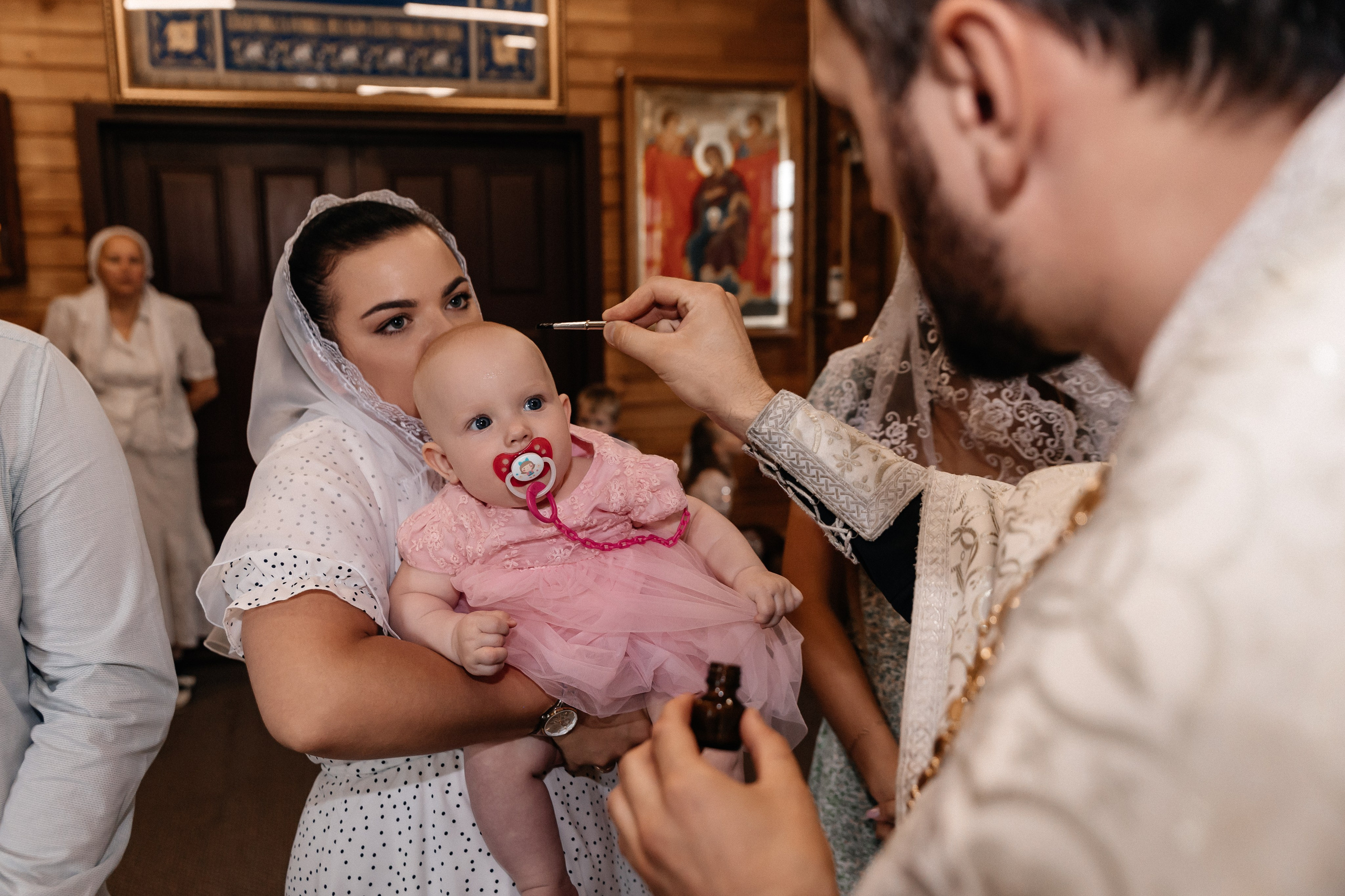 Крещение Эмилии. Семейный фотограф Минск Усова Ольга