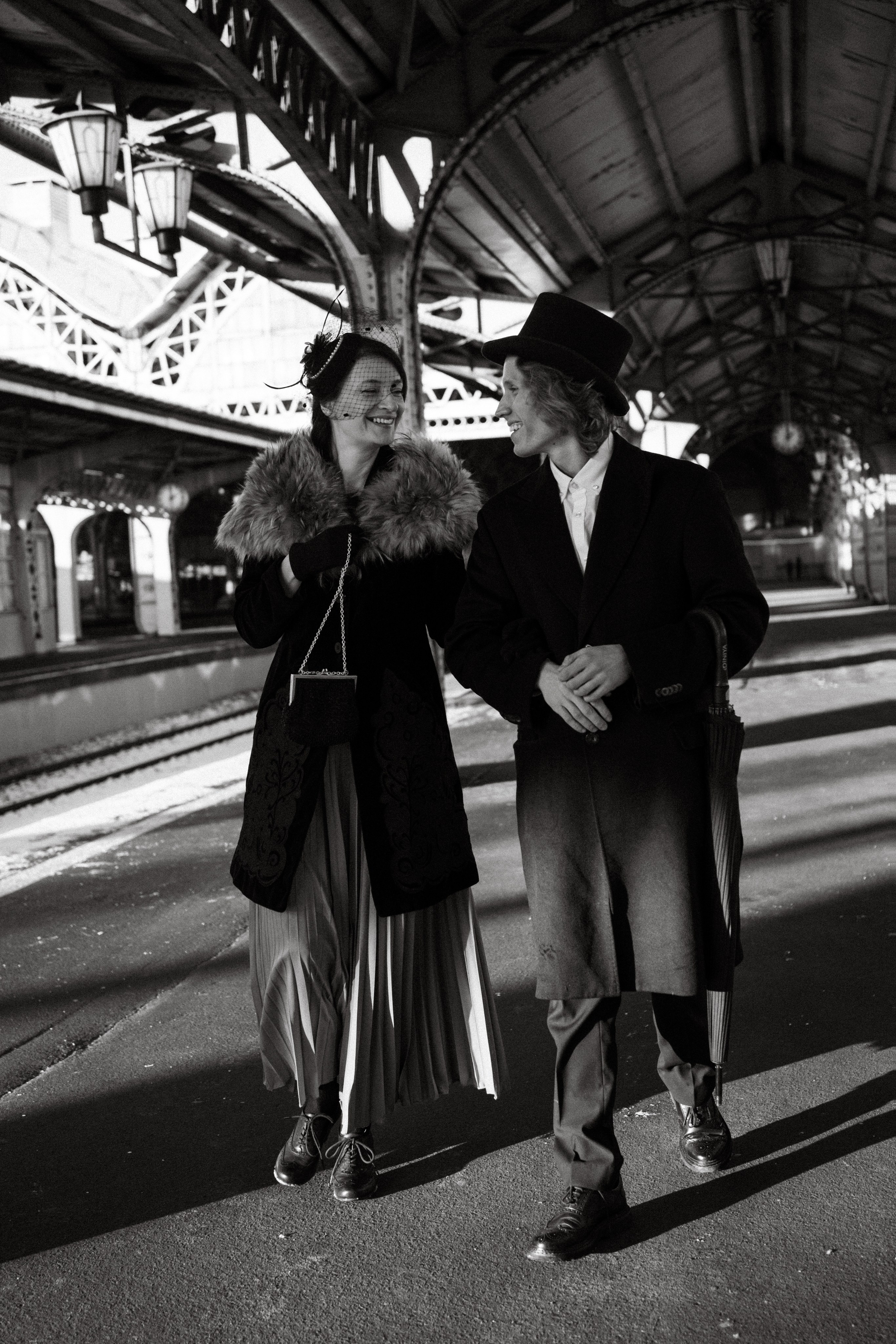 Ретро на Витебском вокзале. Professional photoartist in St. Petersburg (wedding, reportage, portrait, model book, love story) Alexander Shvedov