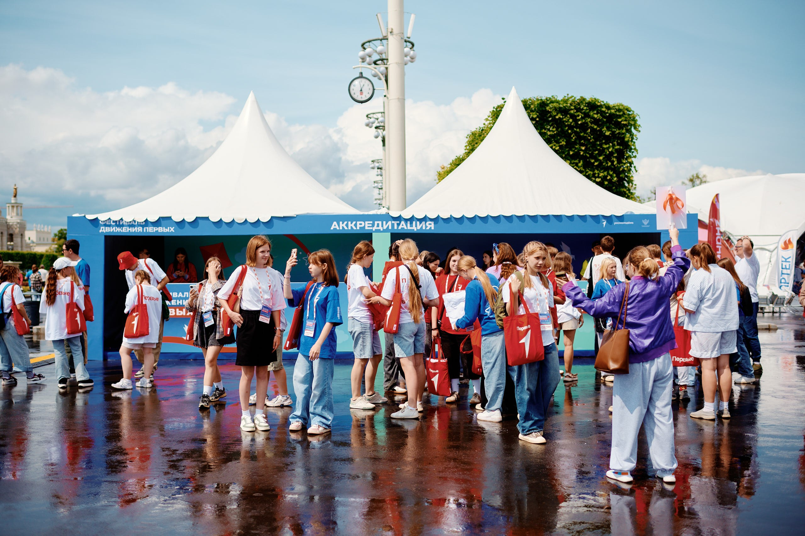 Фестиваль Движения Первых 2025. Репортажная съемка в Москве