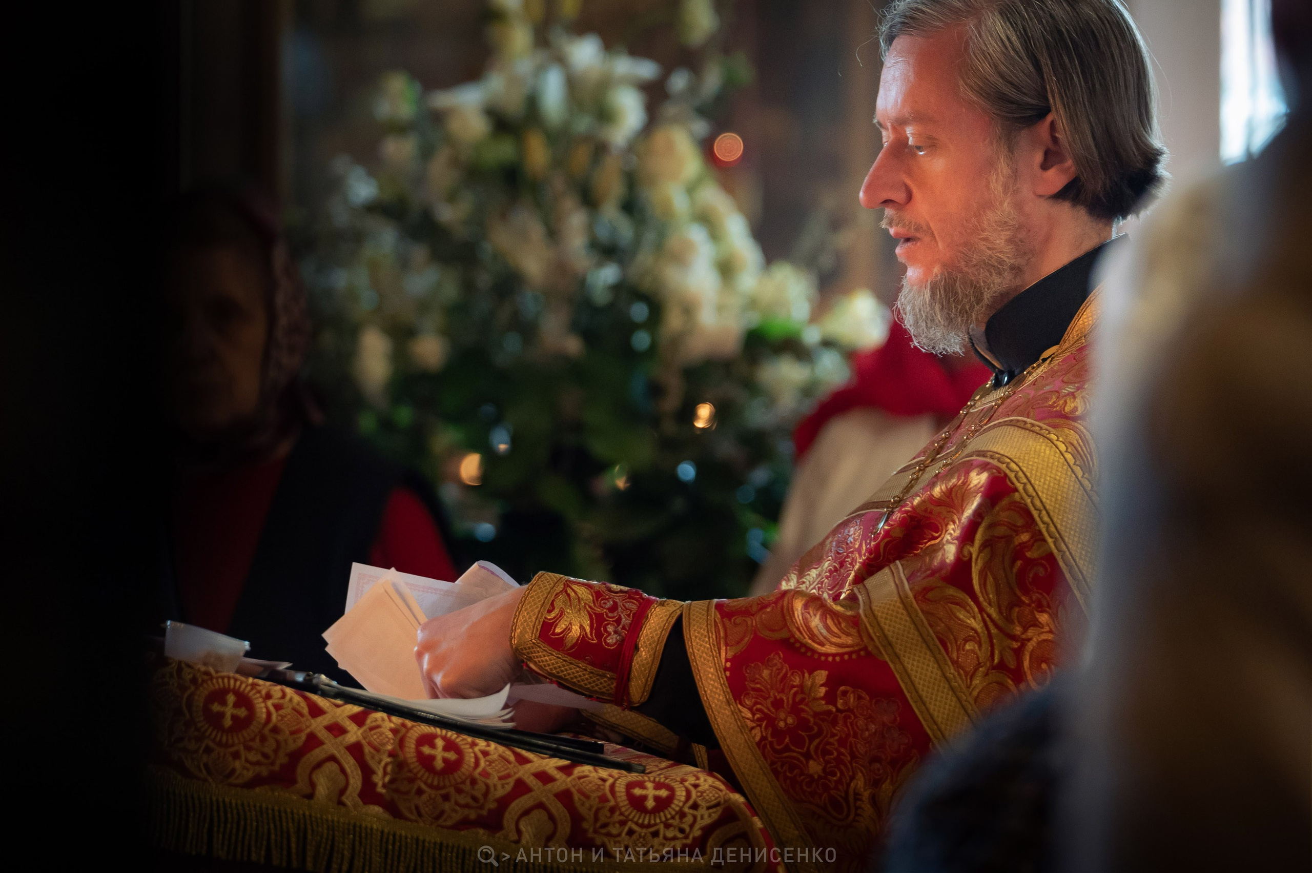 Храм Преображения Господня в Богородском. Антипасха. Антон и Татьяна Денисенко — В храме