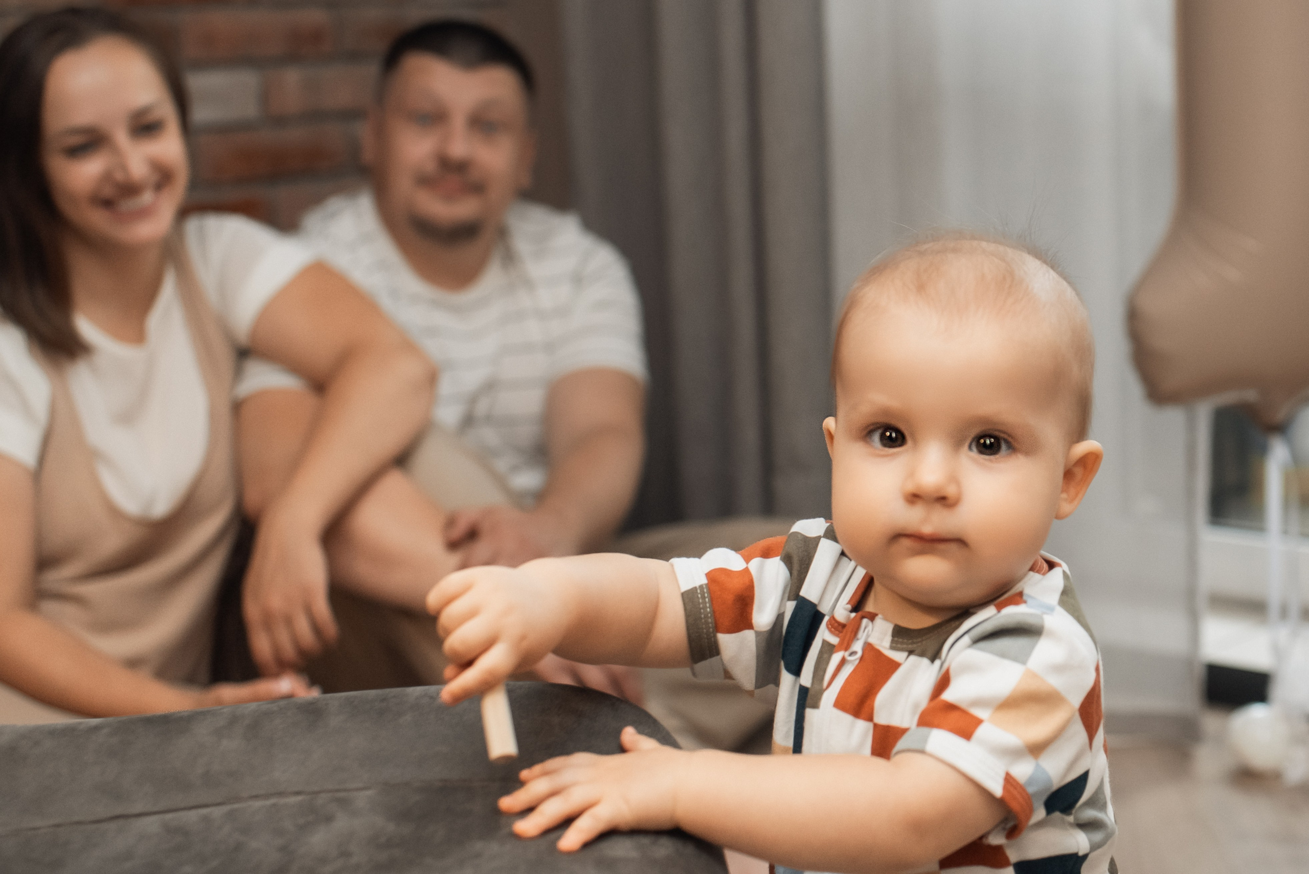 Домашняя съемка годовасия. Церковный фотограф на Таинство Крещения и Венчания в Оренбурге и Оренбургской области Екатерина Белкина