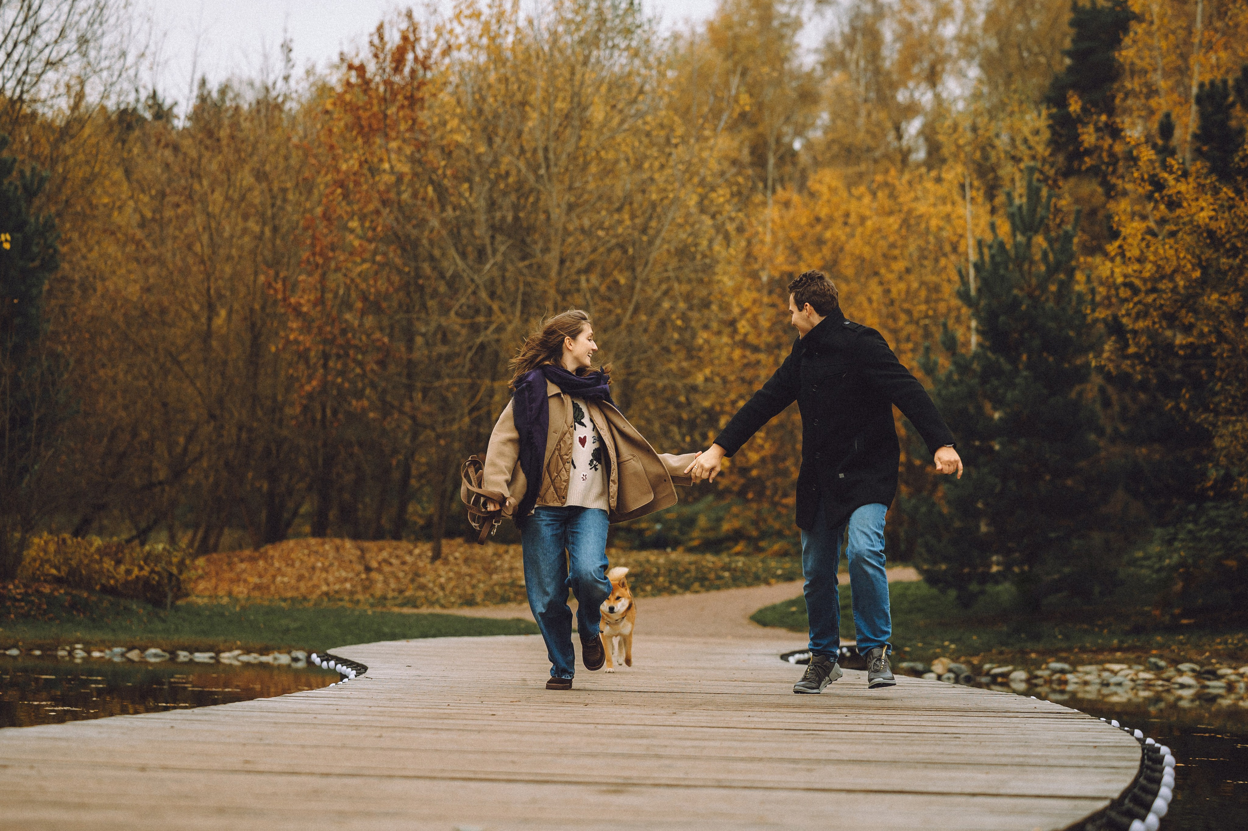 Настя, Юра и Скай