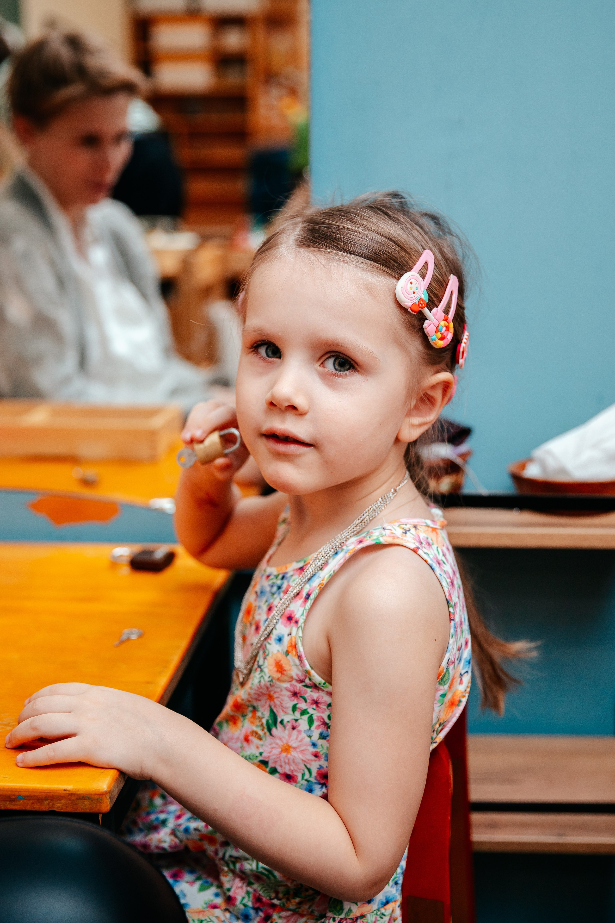 8 марта в Монтессори-саду. Семейный lifestyle фотограф в Санкт-Петербурге Людмила Пахомова