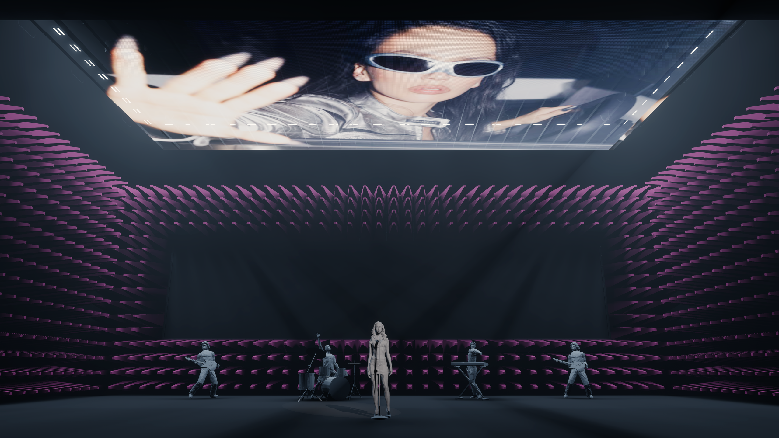 SOUNDPROOF STAGE. OOPS