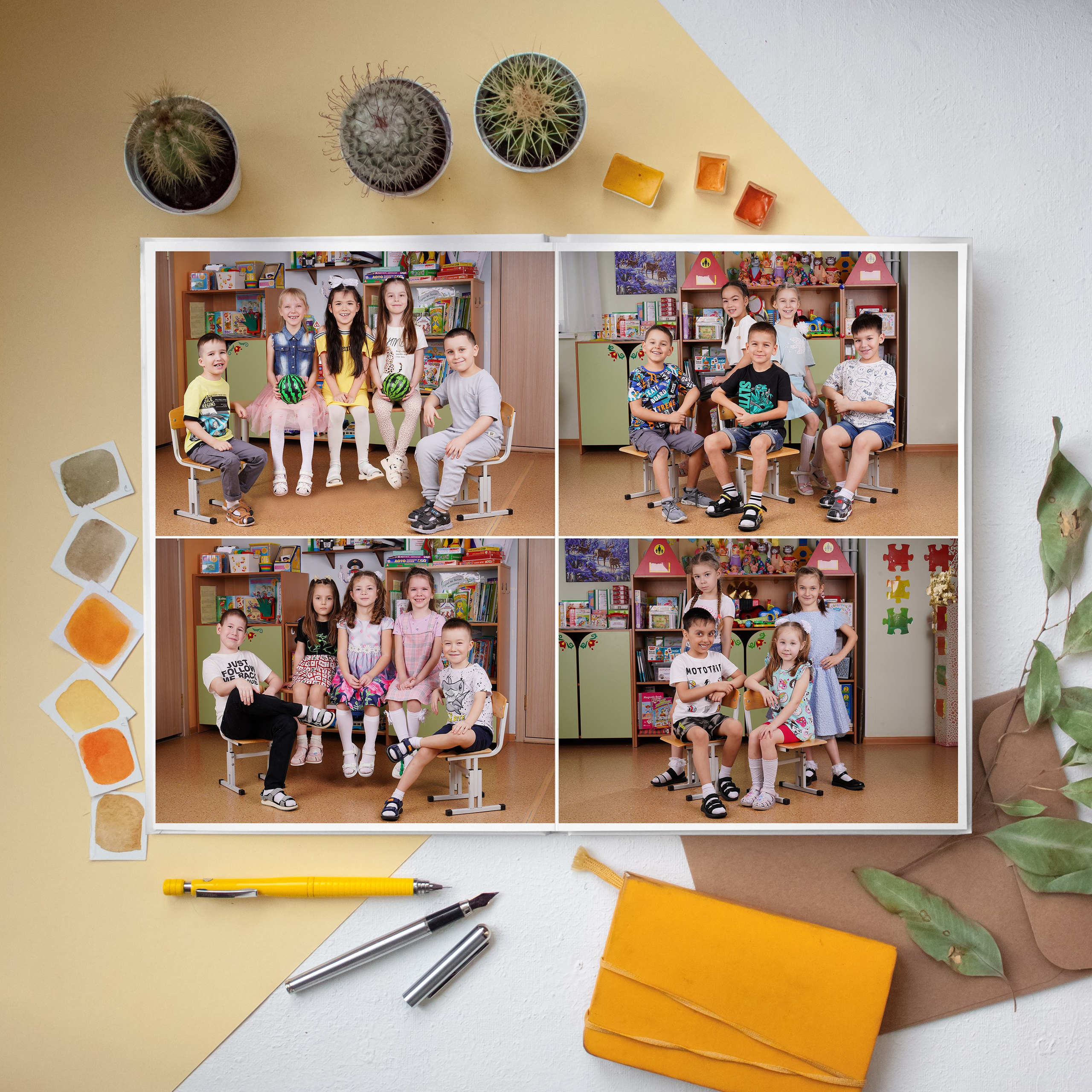 5500 ₽ (индивид. альбом + общие кадры). Выпускные альбомы в Набережных Челнах