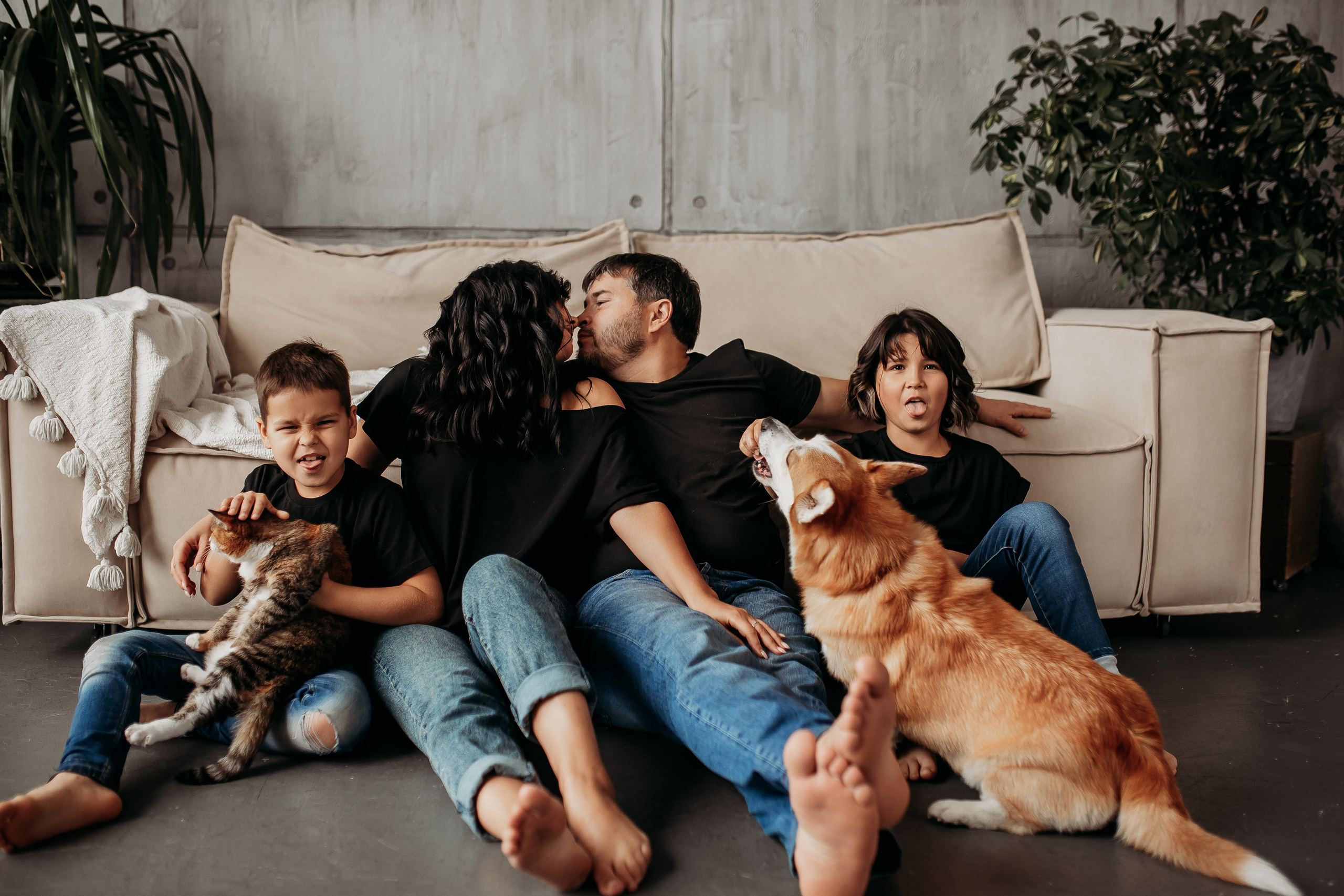 Семейная. Фотограф Тимербаева Алина г. Сургут