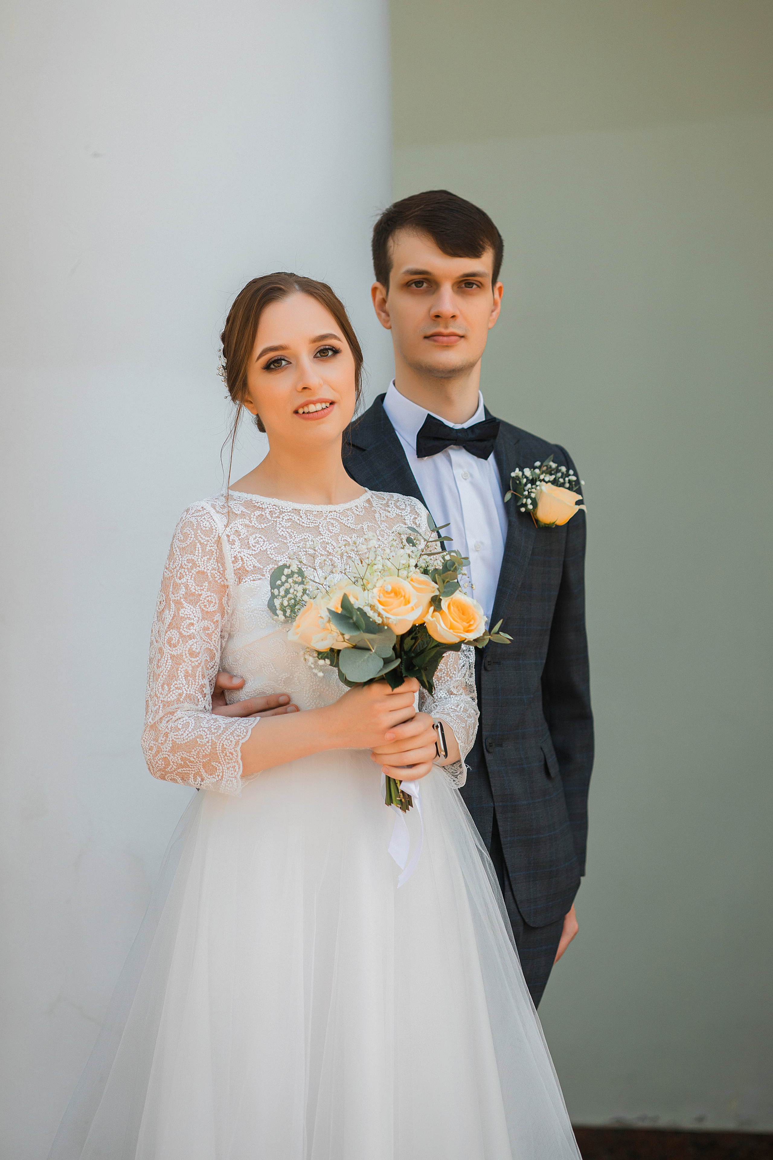 Свадебная фотосессия в фотостудии в городе Серпухов