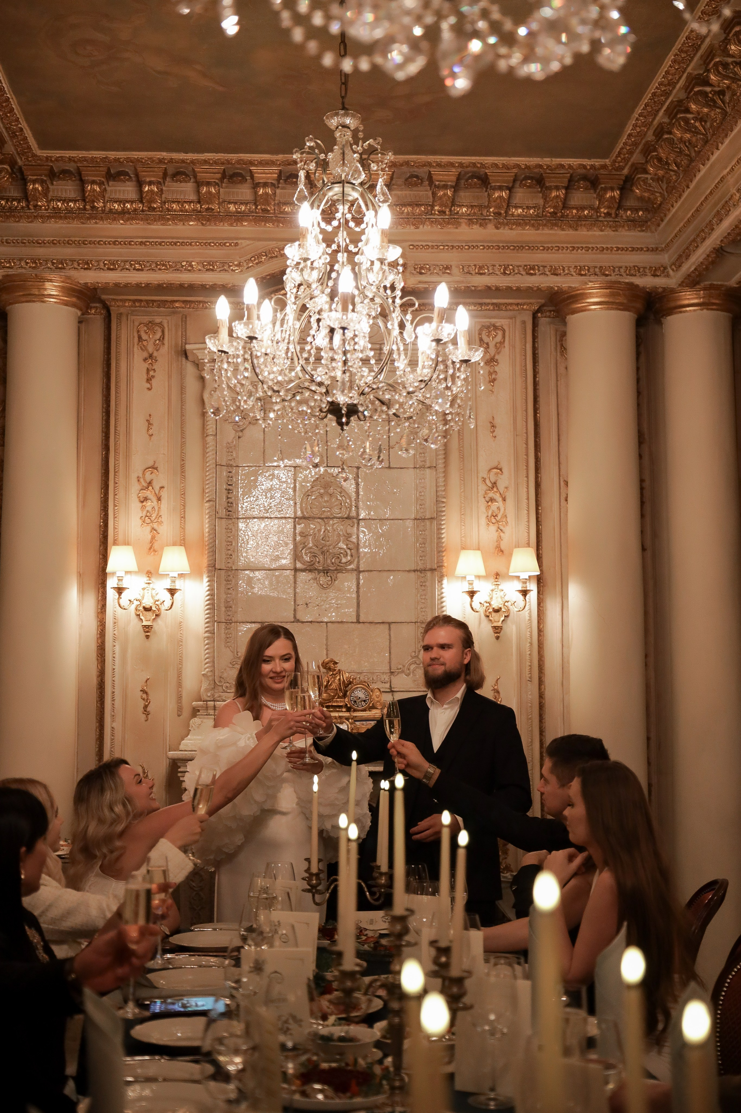 Максим и Анна | Кафе Пушкин. Свадебный фотограф Москва