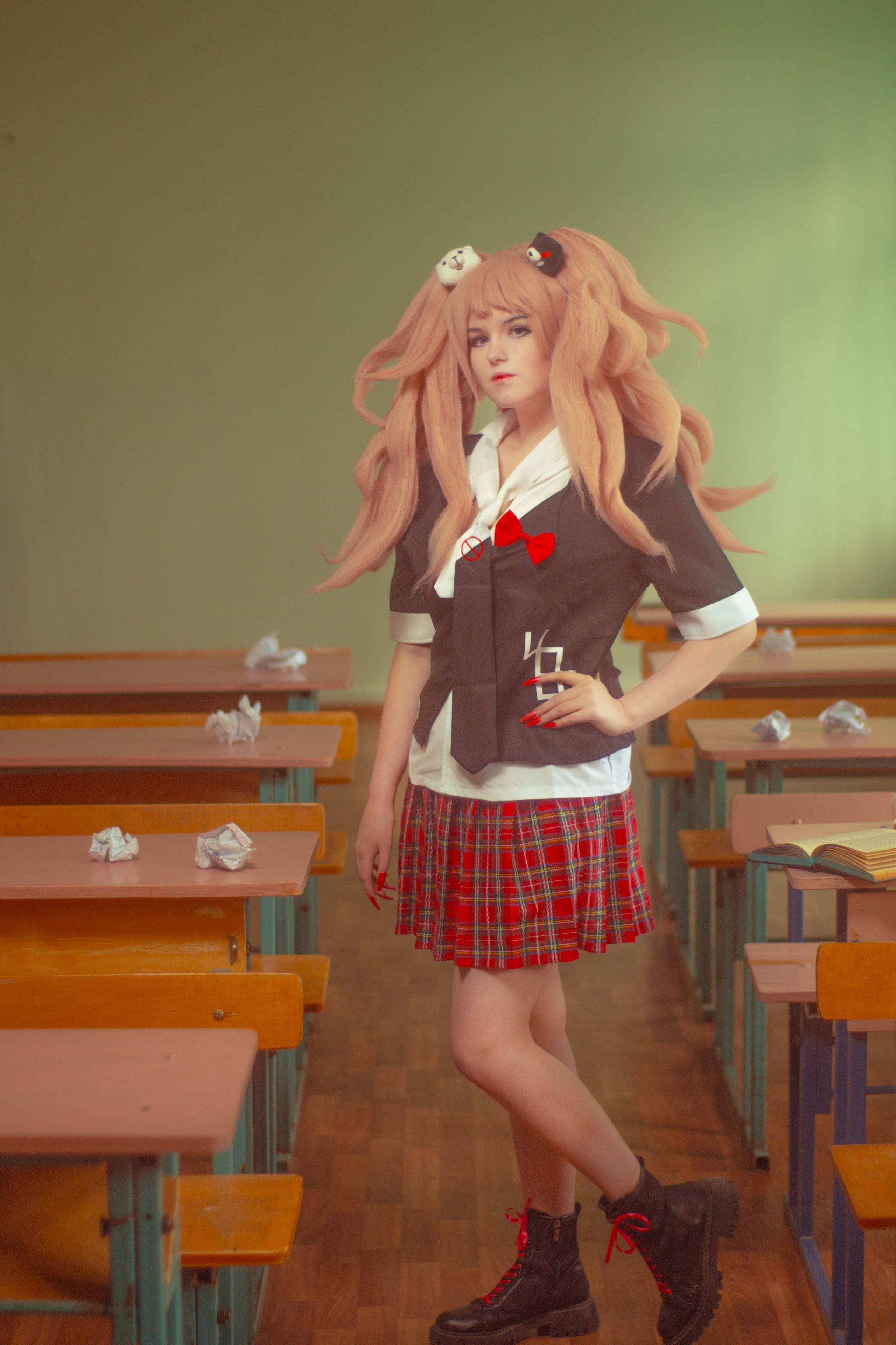 Enoshima Junko & Tsumiki Mikan (Danganronpa), Магадан-Ола 2024. Фотограф NotSilver