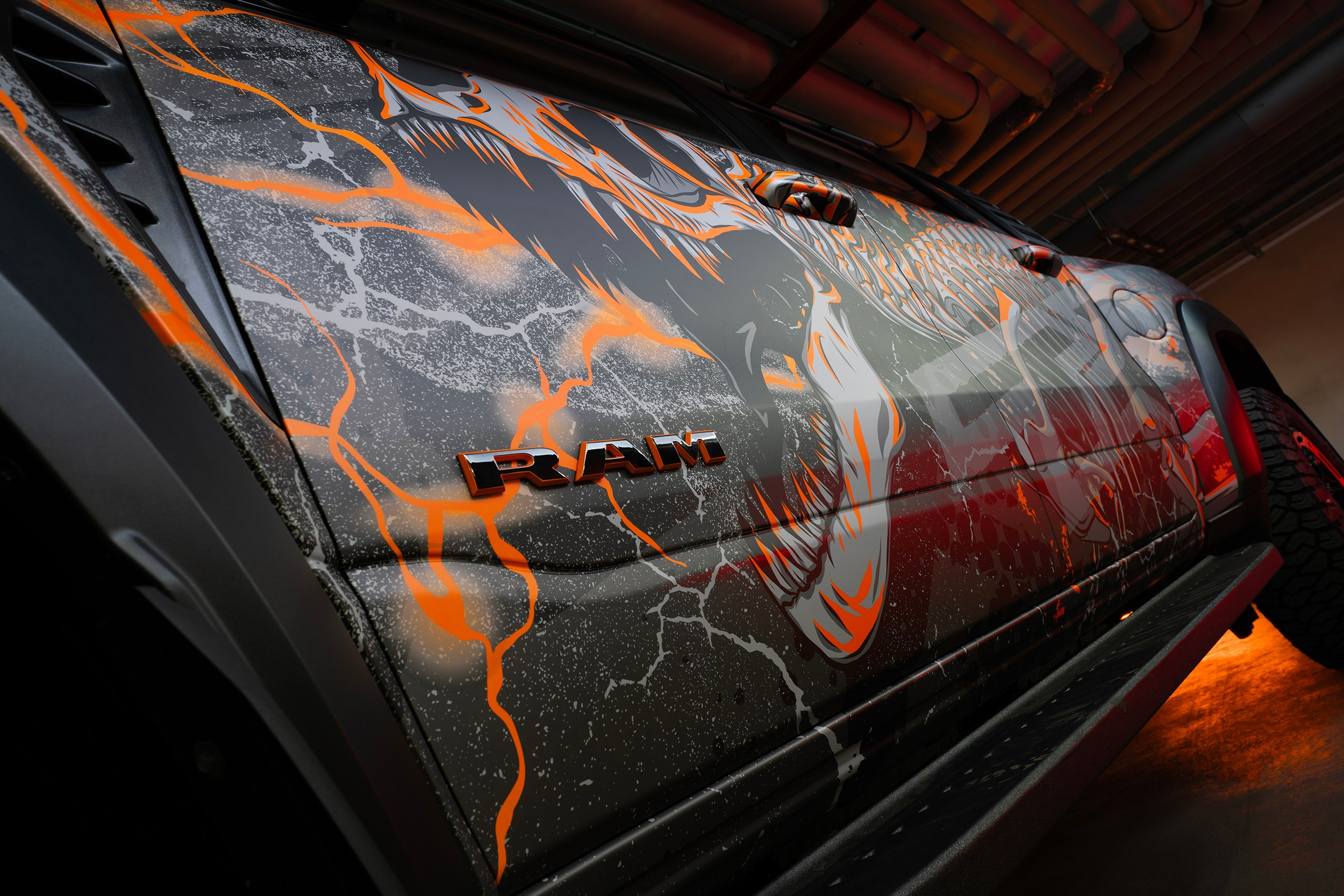 Винилография на RAM TRX. Студия дизайна и оклейки авто Barmaley Design
