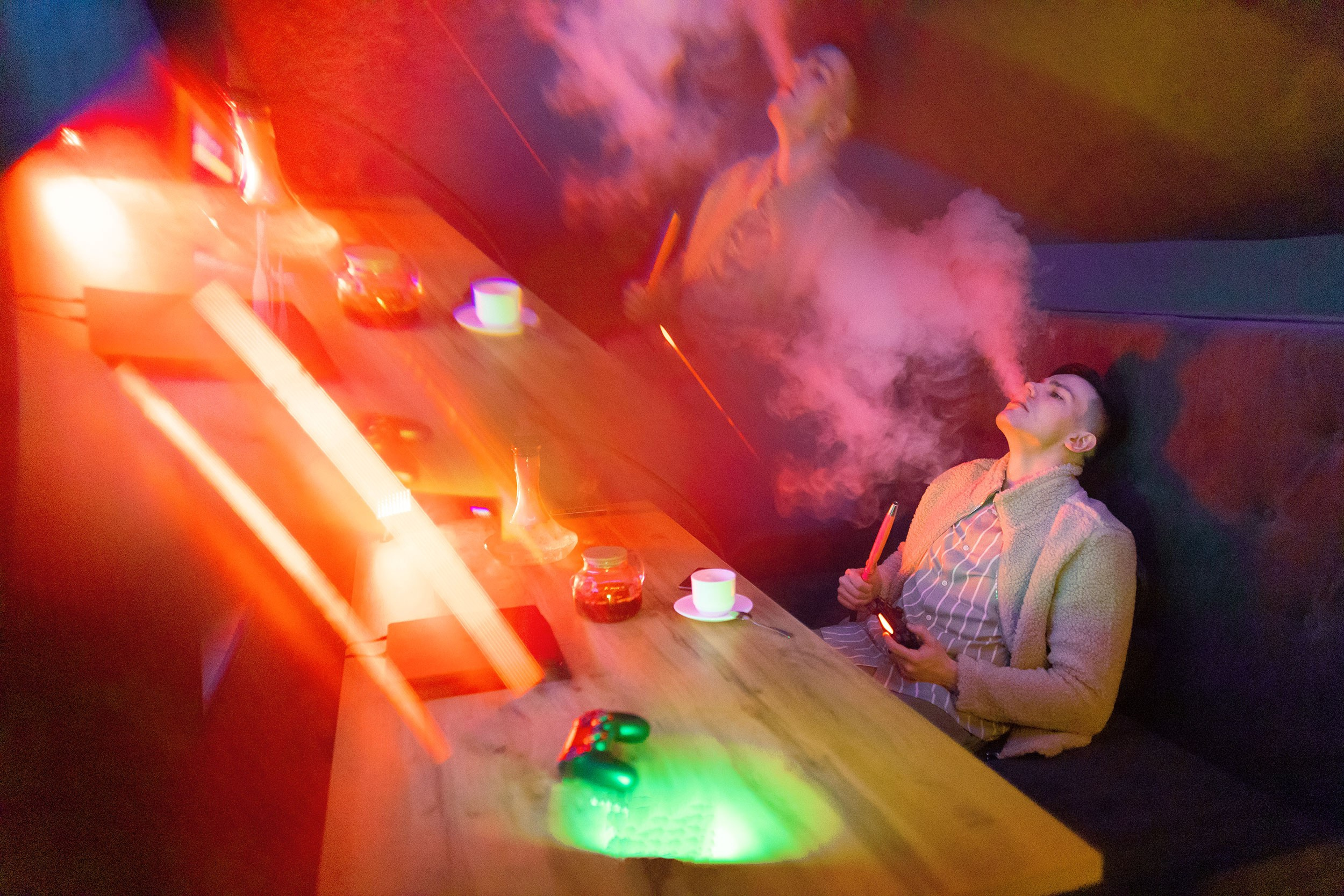 Реклама кальянной Тренд, Мегион. Фотограф Тюмень