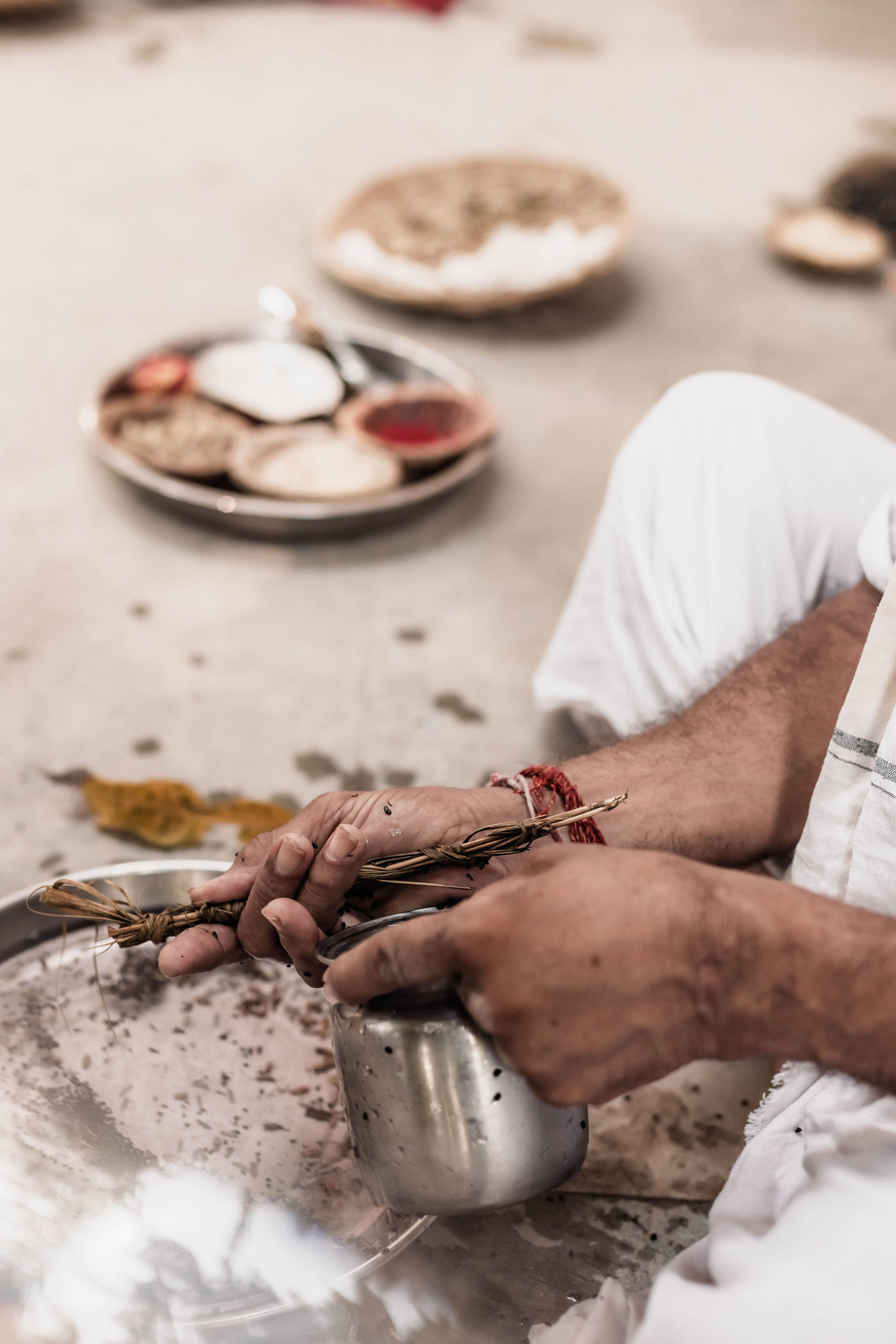 Pitri Paksha yagyas & poojas Devraha Baba ji ashram. Mariam Bagdasaryan