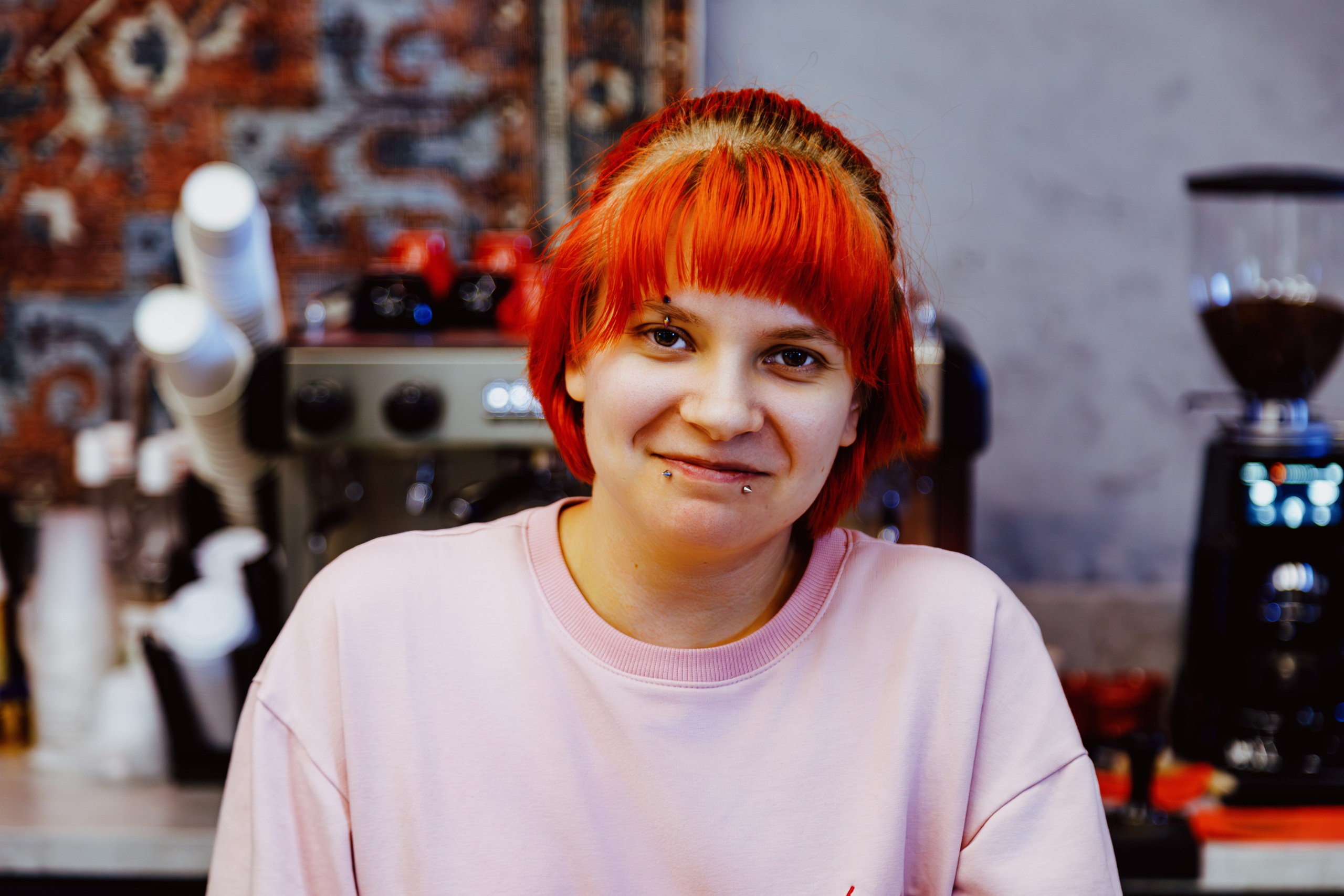 Бариста. Фотограф Андрей Гузеев