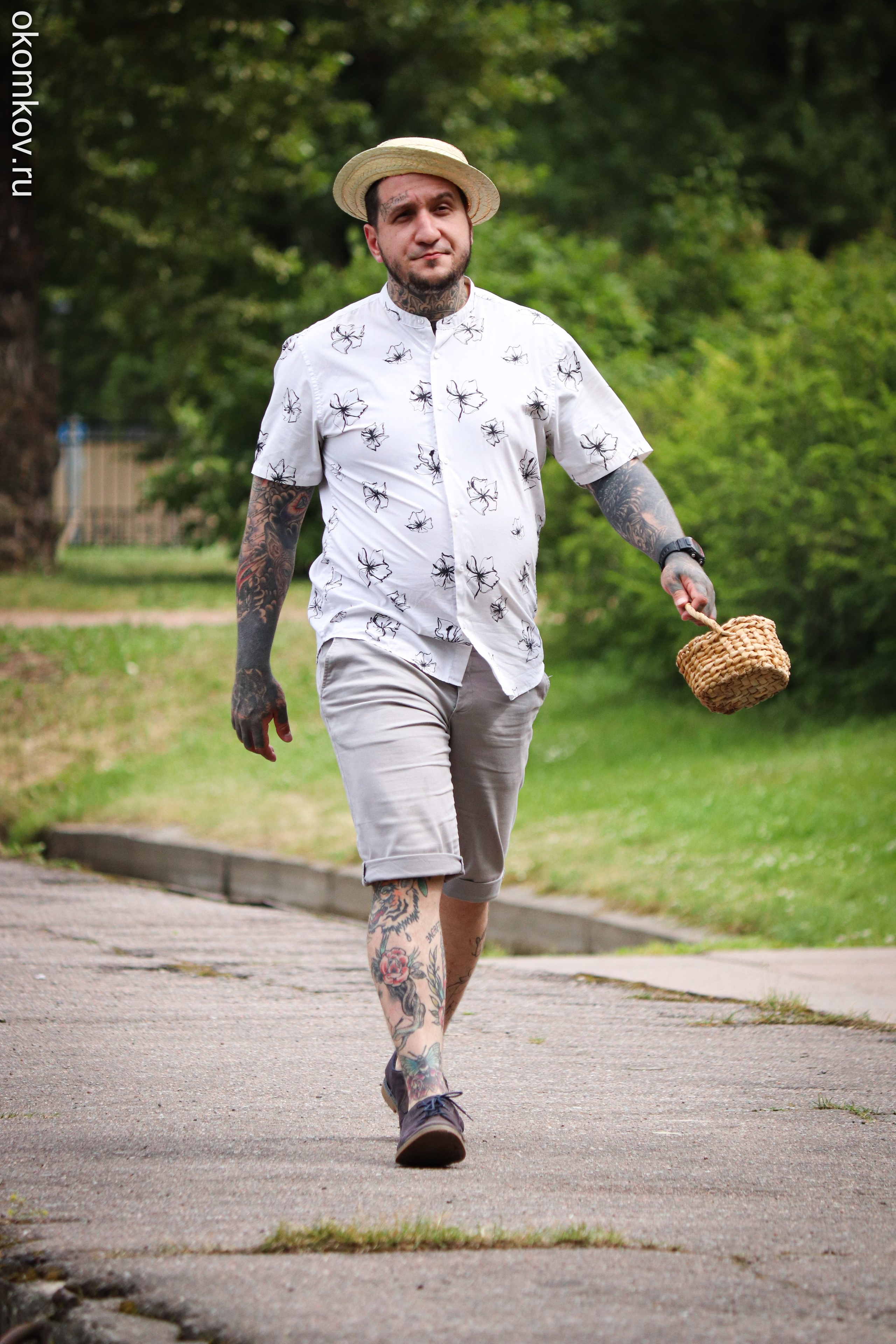 Показ образов на пирсе Московского парка Победы. Ивентный фотограф в Санкт-Петербурге Олег Комков