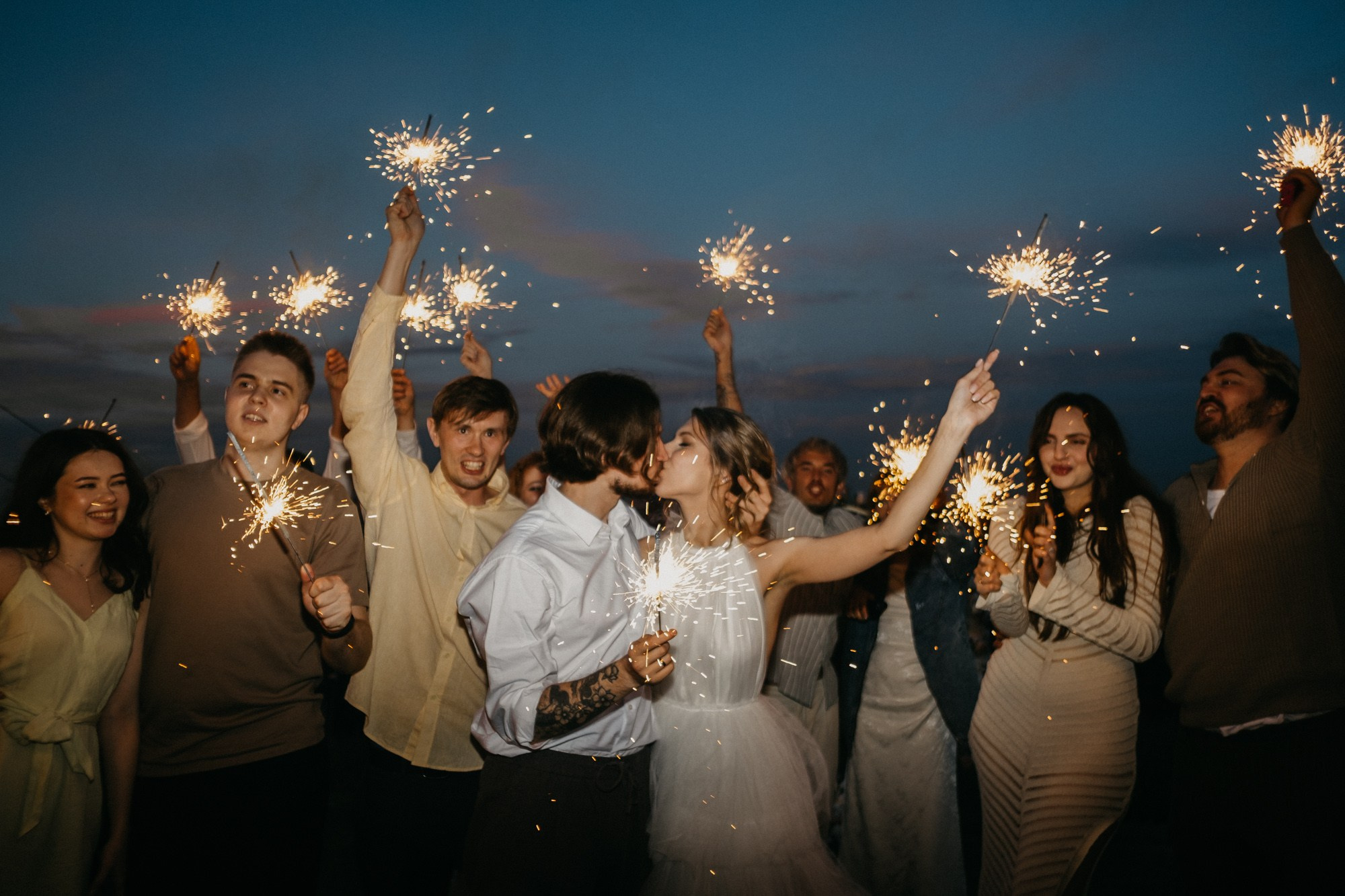 На высоте. Свадебный фотограф Александра Тюлякова