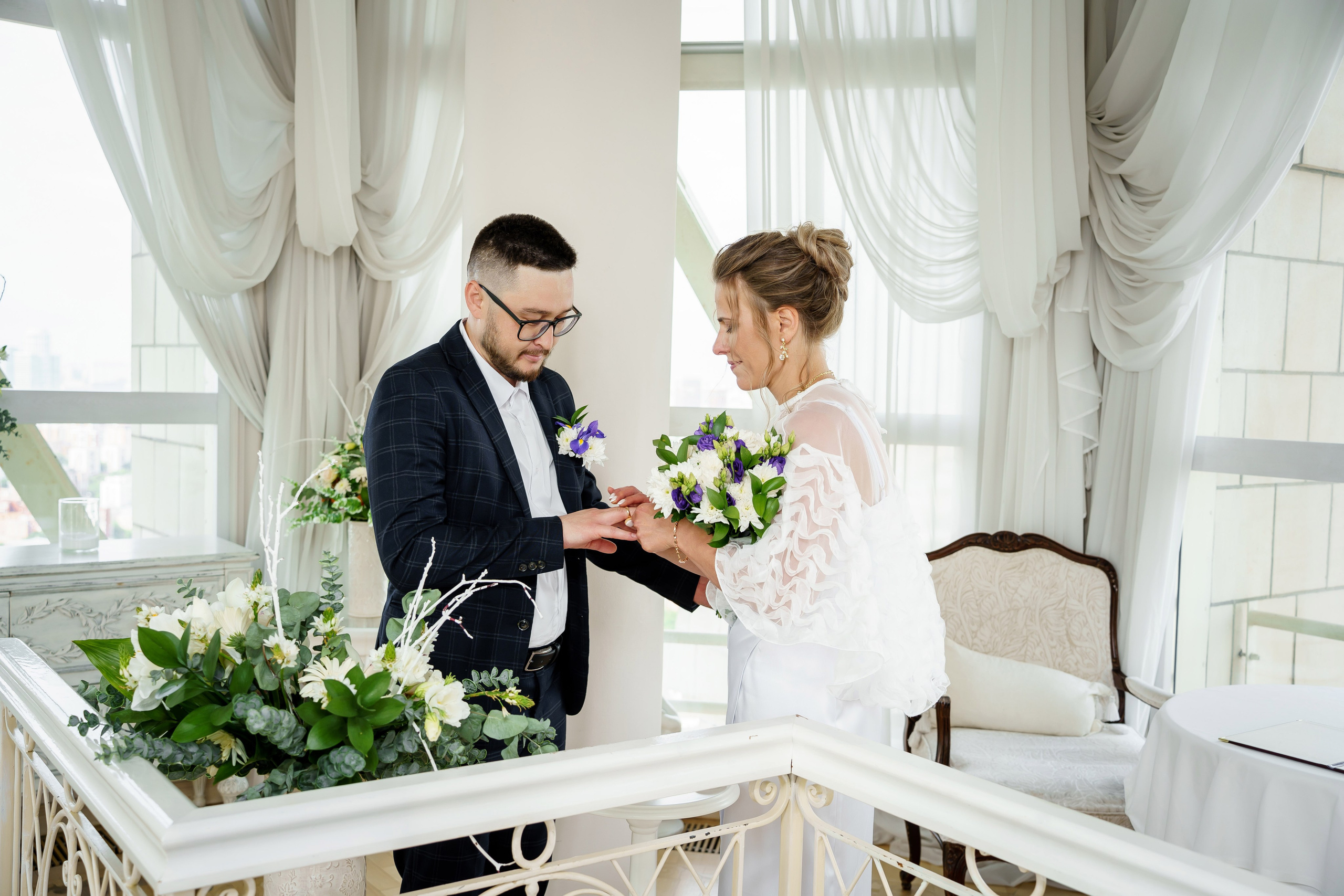 Алексей и Дарья. Регистрация, прогулка, банкет. Фотограф и видеограф в Москве и Московской области Мария Вишня