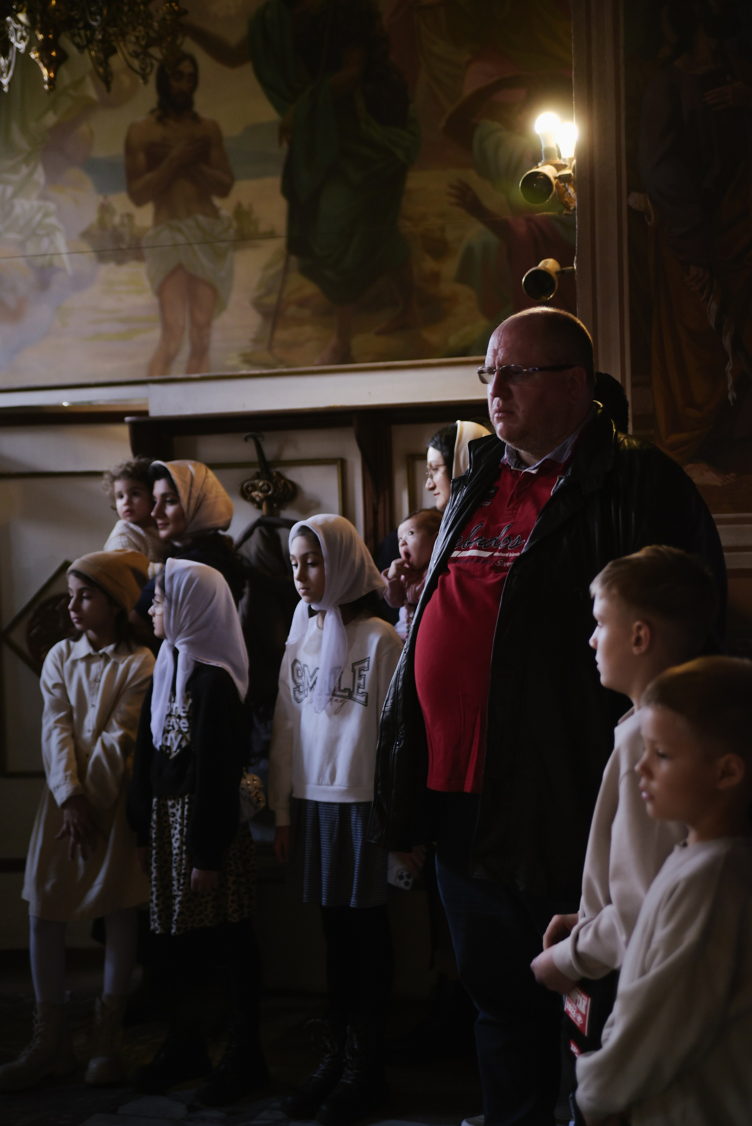 Таинство крещения Савва Храм Воскресения Словущего в Даниловской Слободе. Фотограф Лола Волна, город Москва