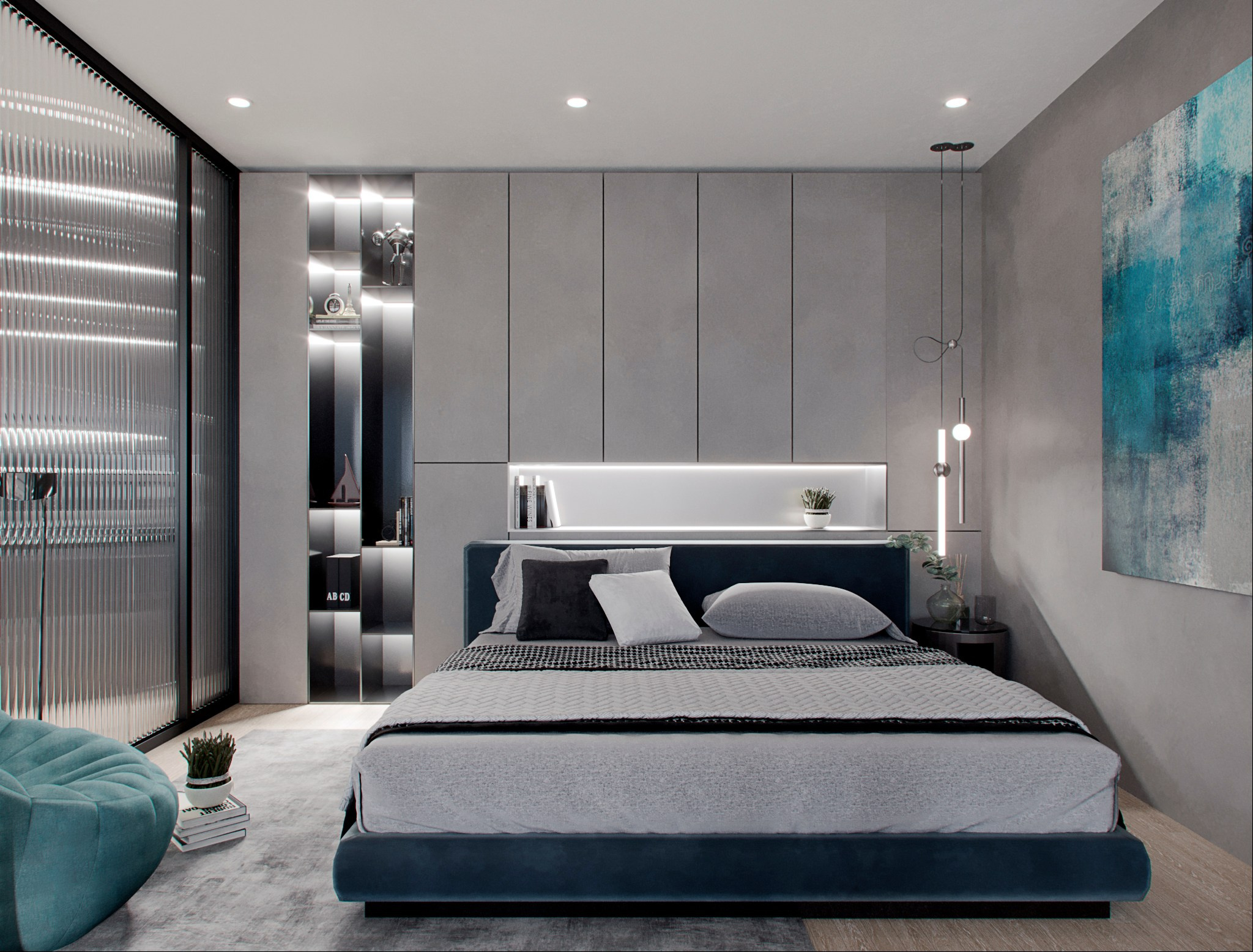 Студия в ЖК Садовые кварталы. Москва 2022. Александр Липатов архитектурный дизайн