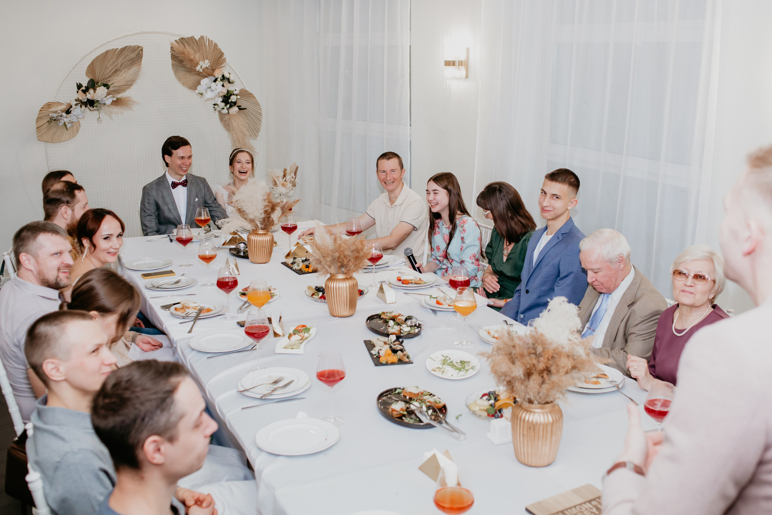 Свадебный банкет Анна и Дмитрия. Фотограф в Челябинске Ополихина Анна