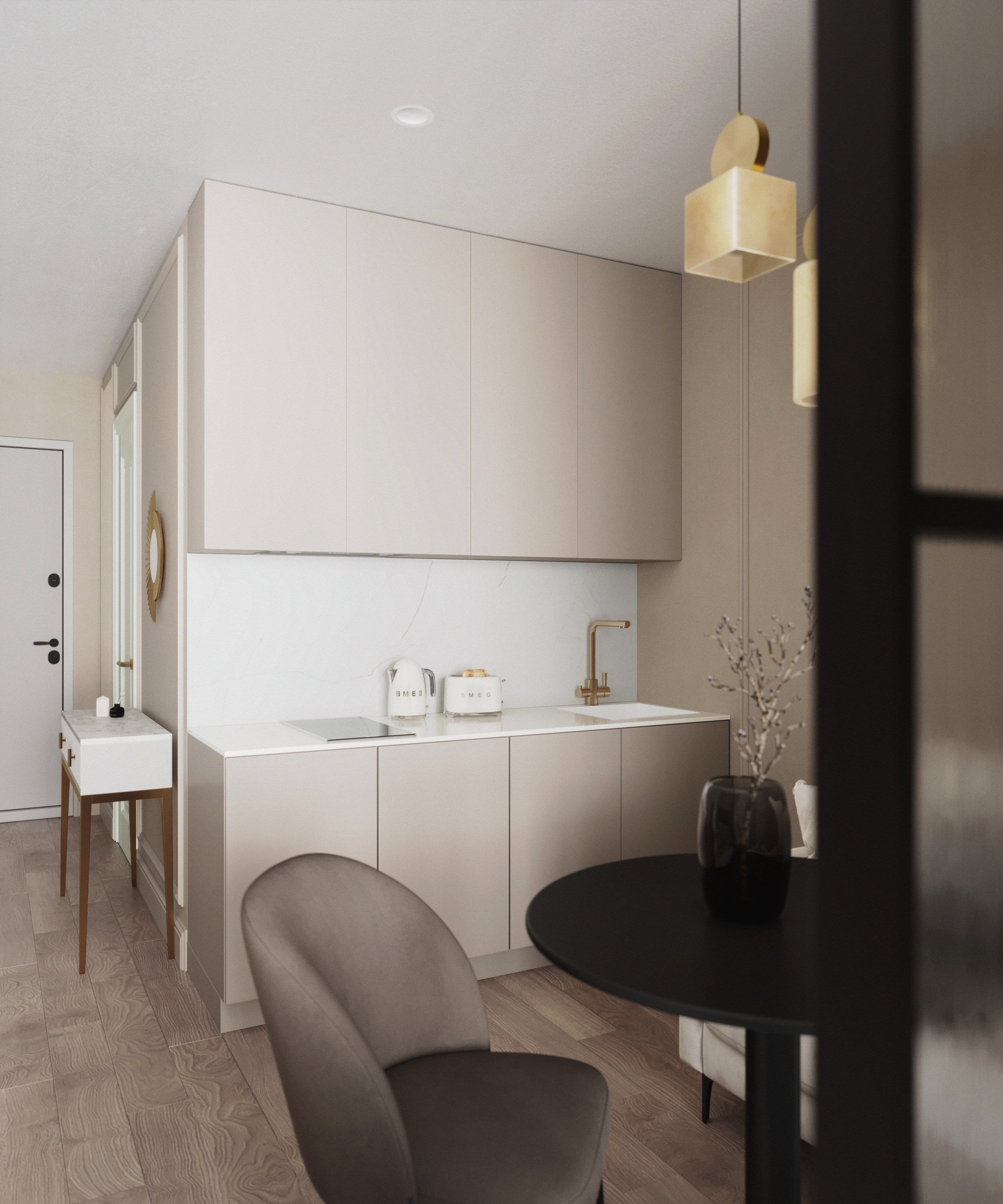 Студия 32 кв. м. Юлия Григорьева — 3D визуализатор