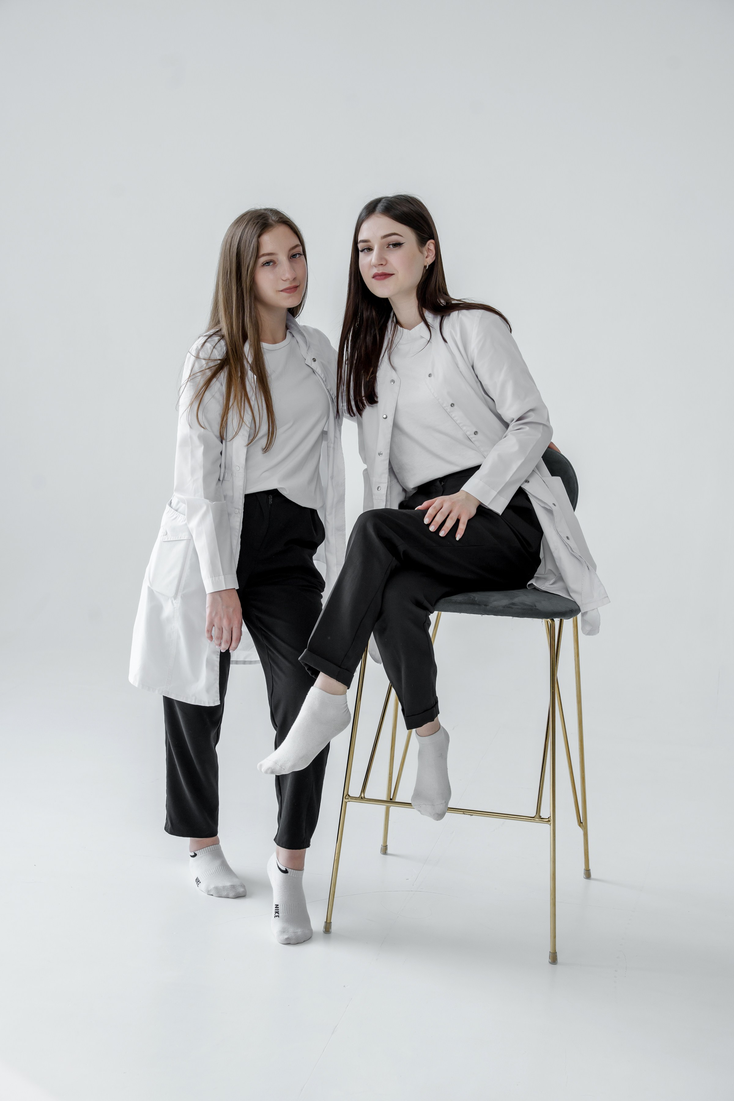 Выпускники мед колледжа — сьемка в студии. Ольга Плаксина фотограф в Саратове