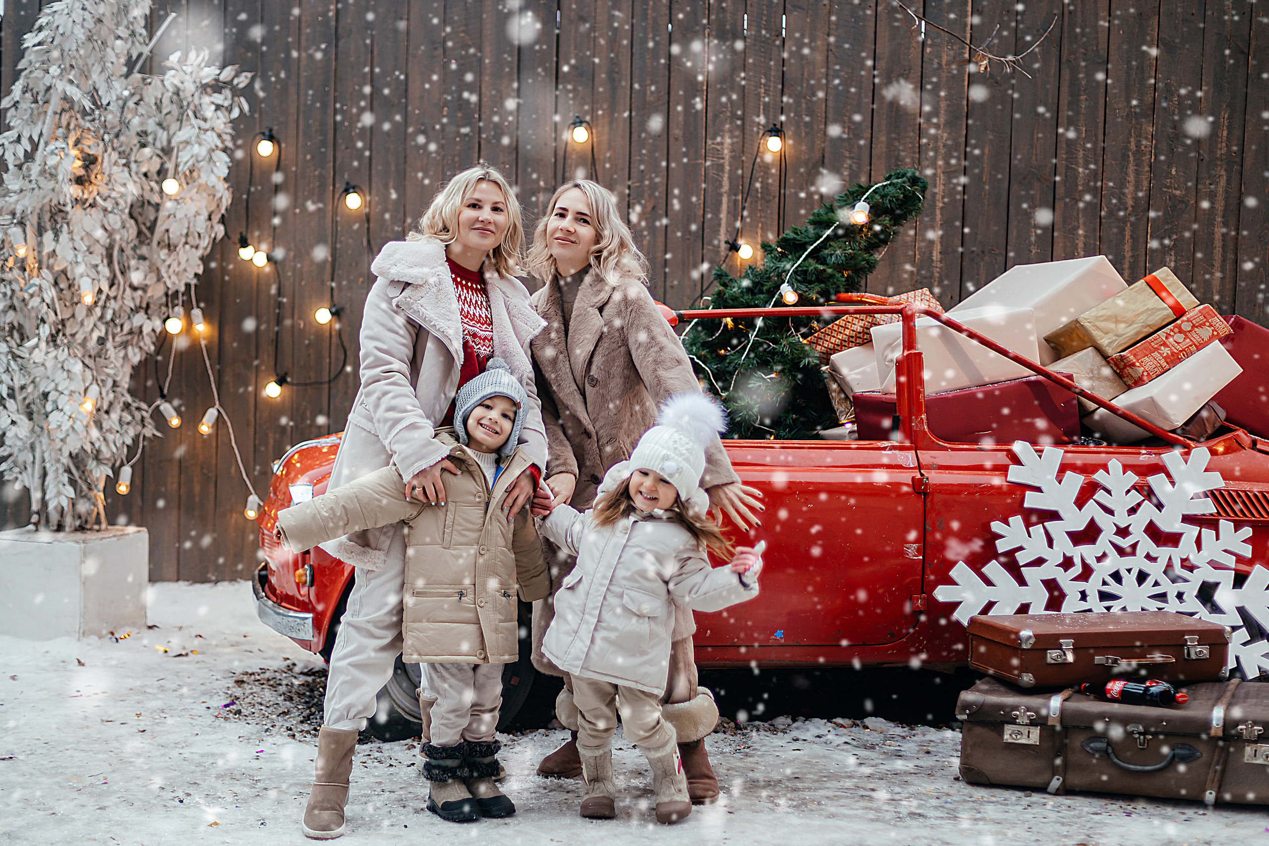 Семейная съёмка на свежем воздухе. Свадебный фотограф в Москве