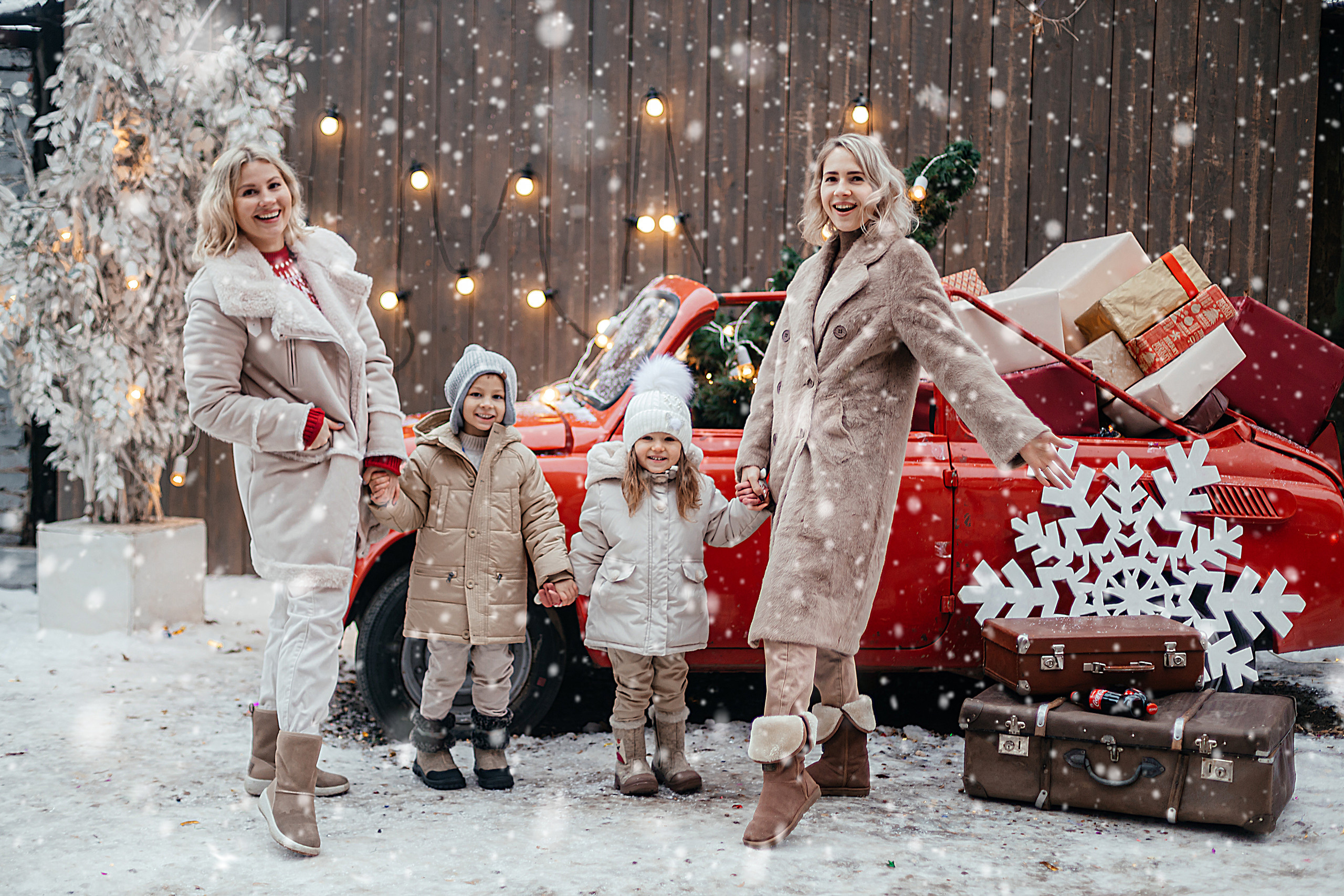 Семейная съёмка на свежем воздухе. Свадебный фотограф в Москве