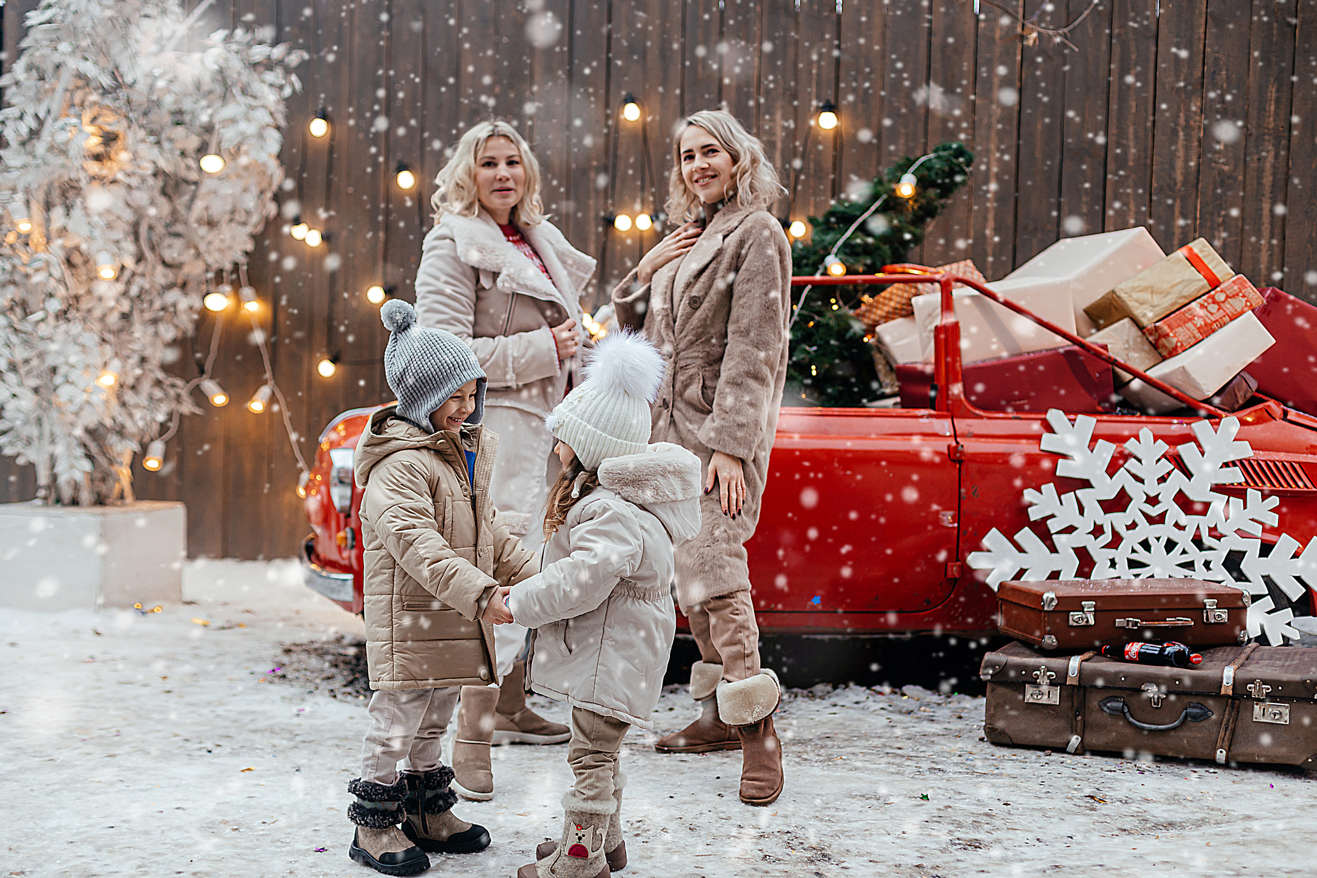 Семейная съёмка на свежем воздухе. Свадебный фотограф в Москве