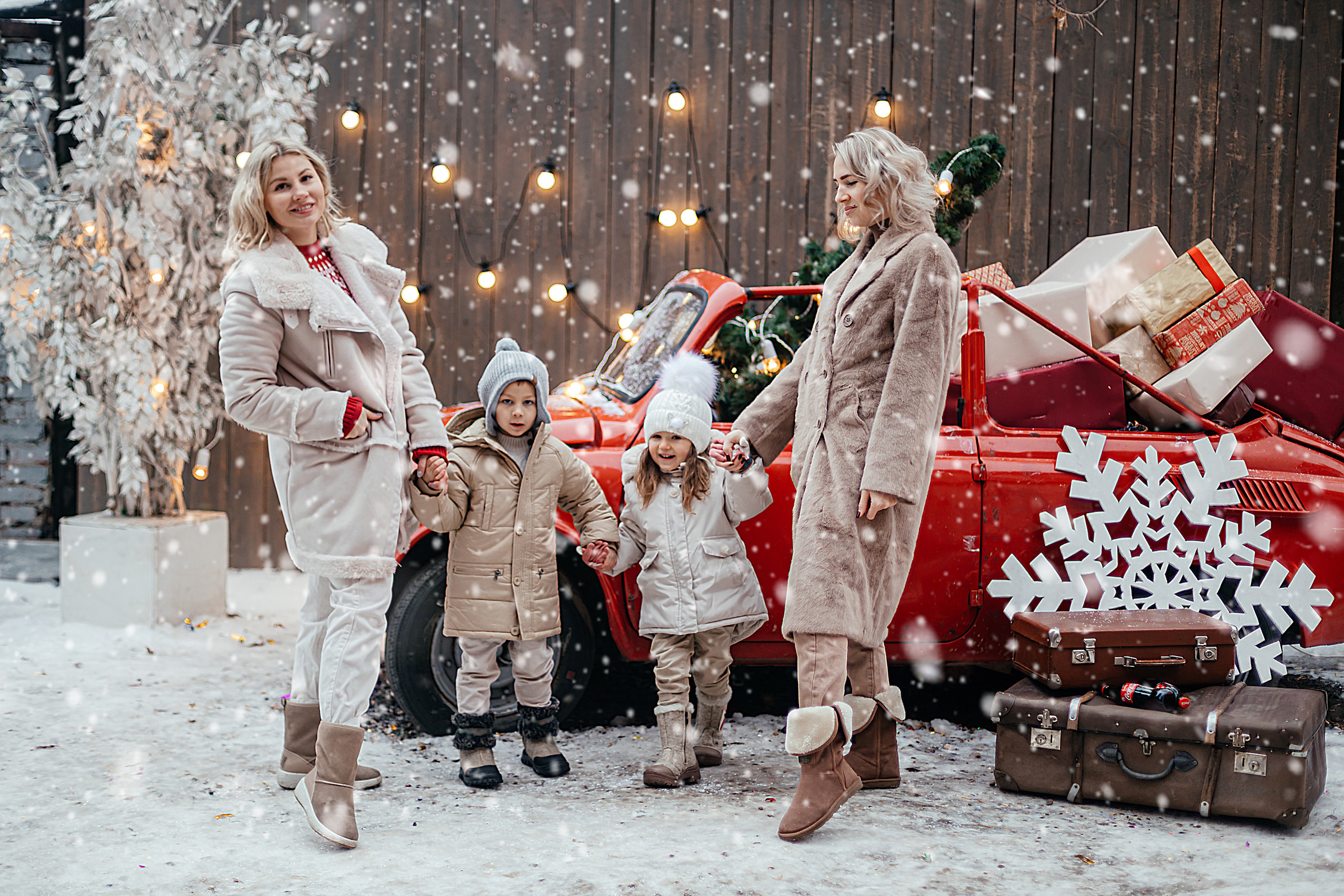 Семейная съёмка на свежем воздухе. Свадебный фотограф в Москве