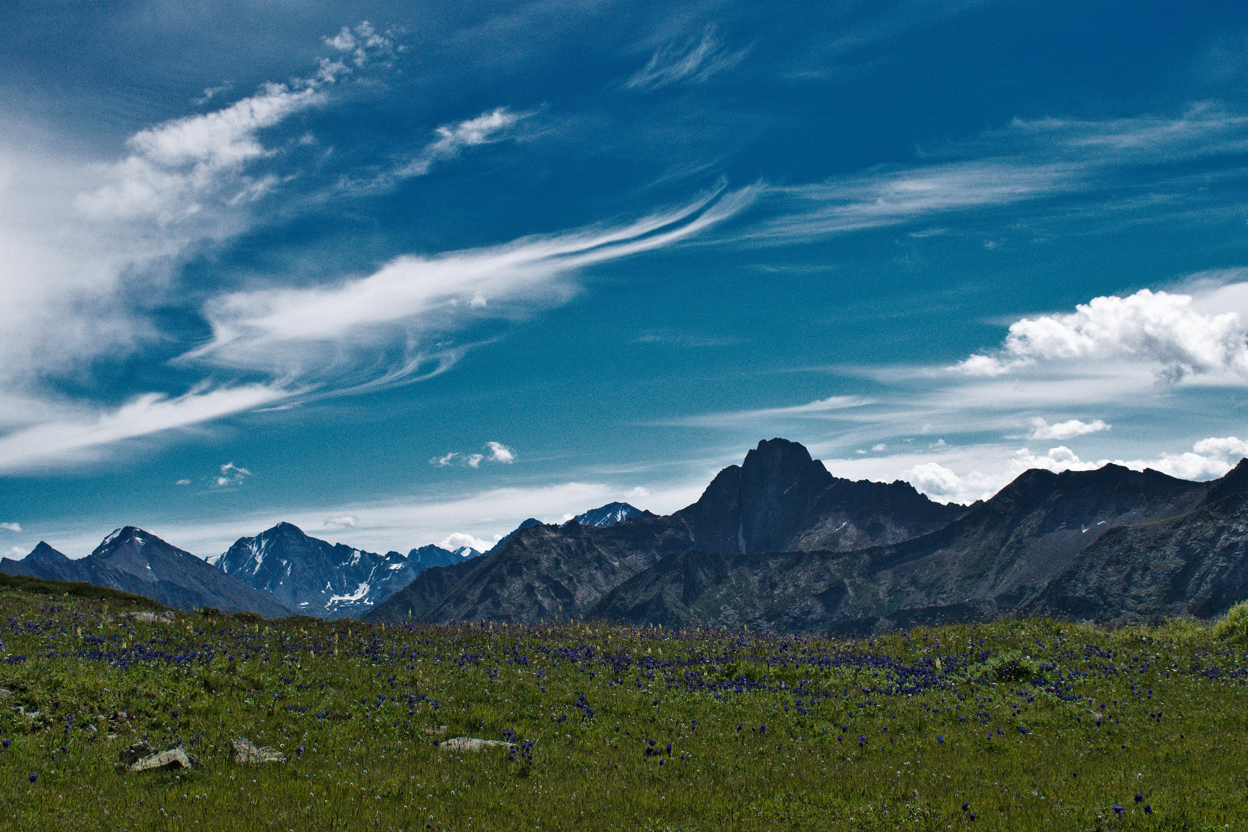 Горное озеро Алла-Аскыр Алтай