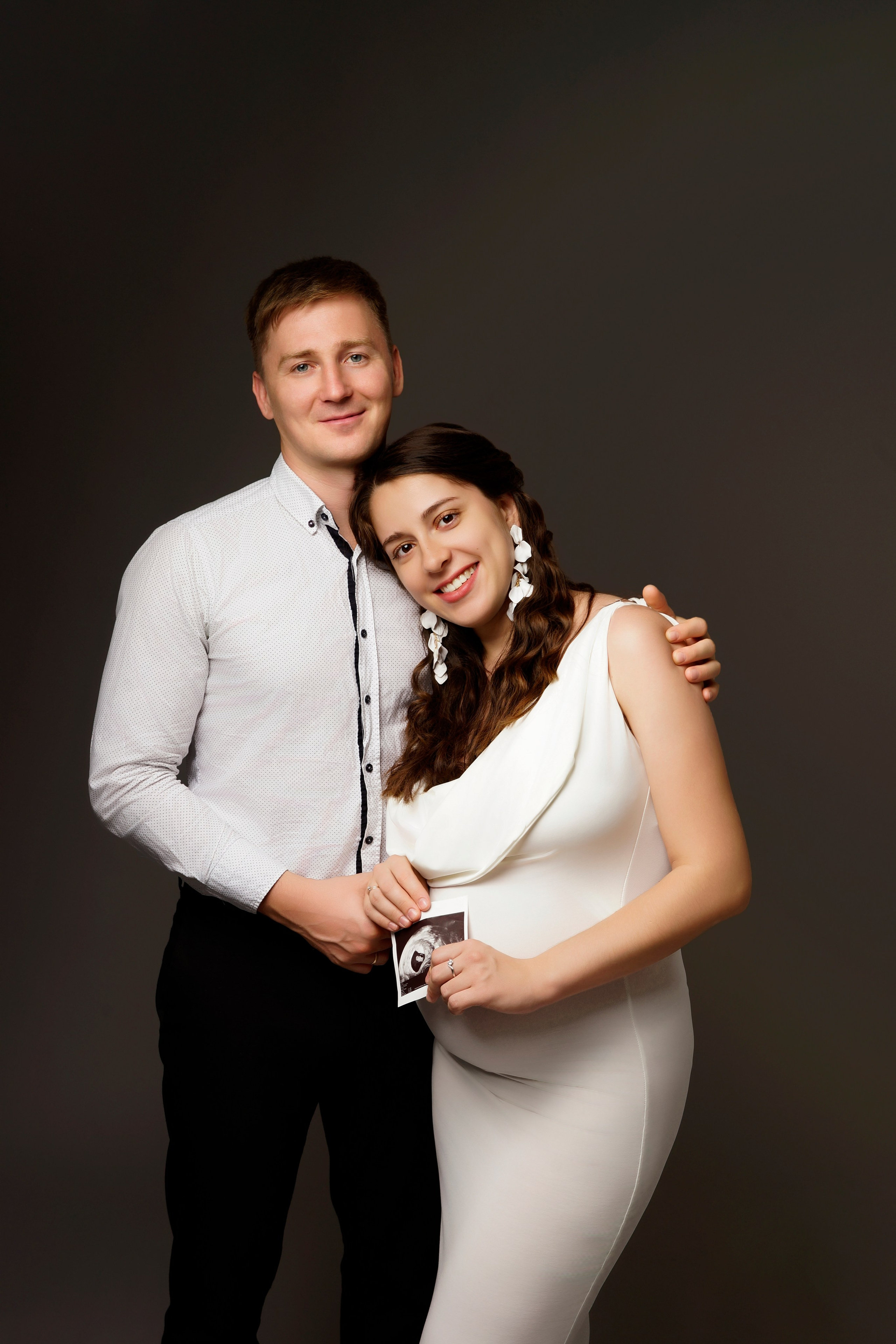 Съёмка беременности в моей фотостудии «НЕБО». Женский фотограф в Химках Алёна Ленёва