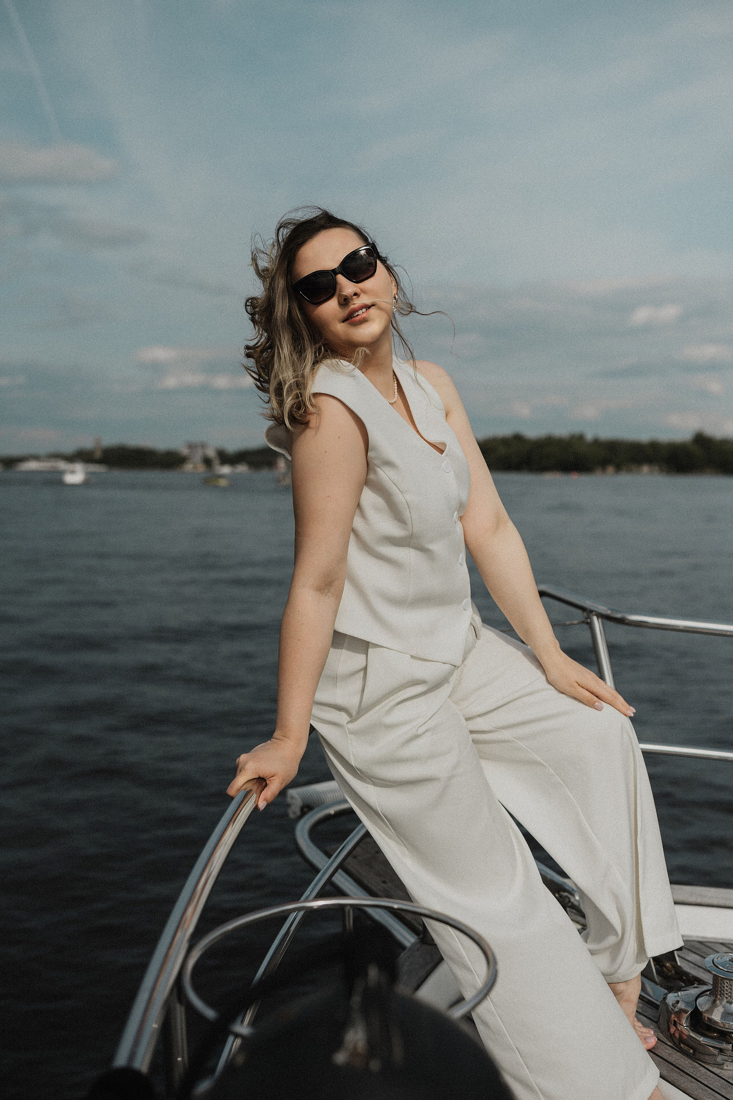 Девичник на яхте. Фотограф в Москве Ангелина Ким