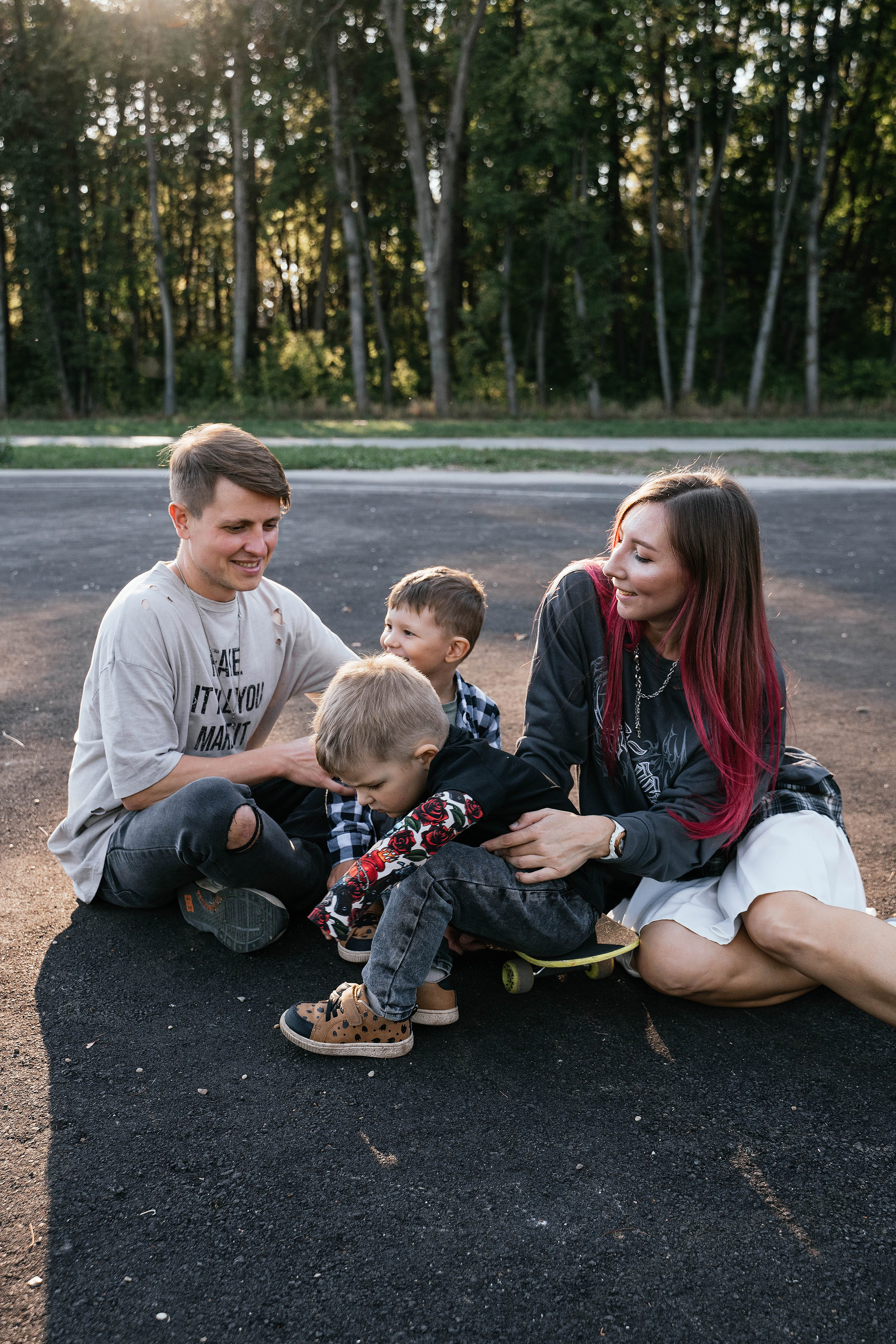 Ксюша, Артем, Марк и Герман. Свадебный, семейный фотограф в Рязани Лена Брант