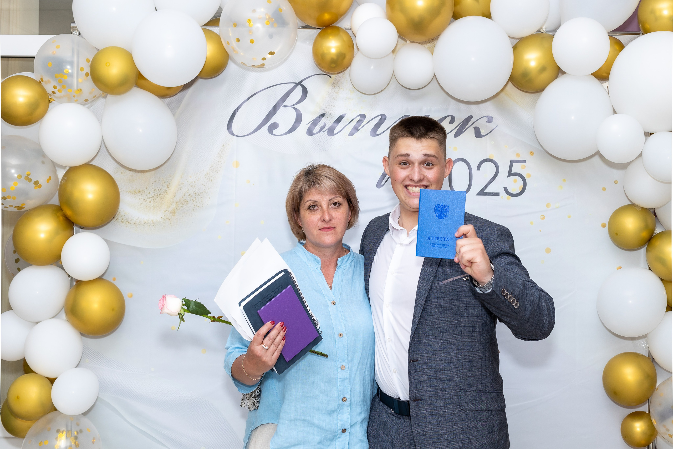 Вручение аттестата 2025. Выпускные альбомы Майкоп, Краснодар Елена Золотарева