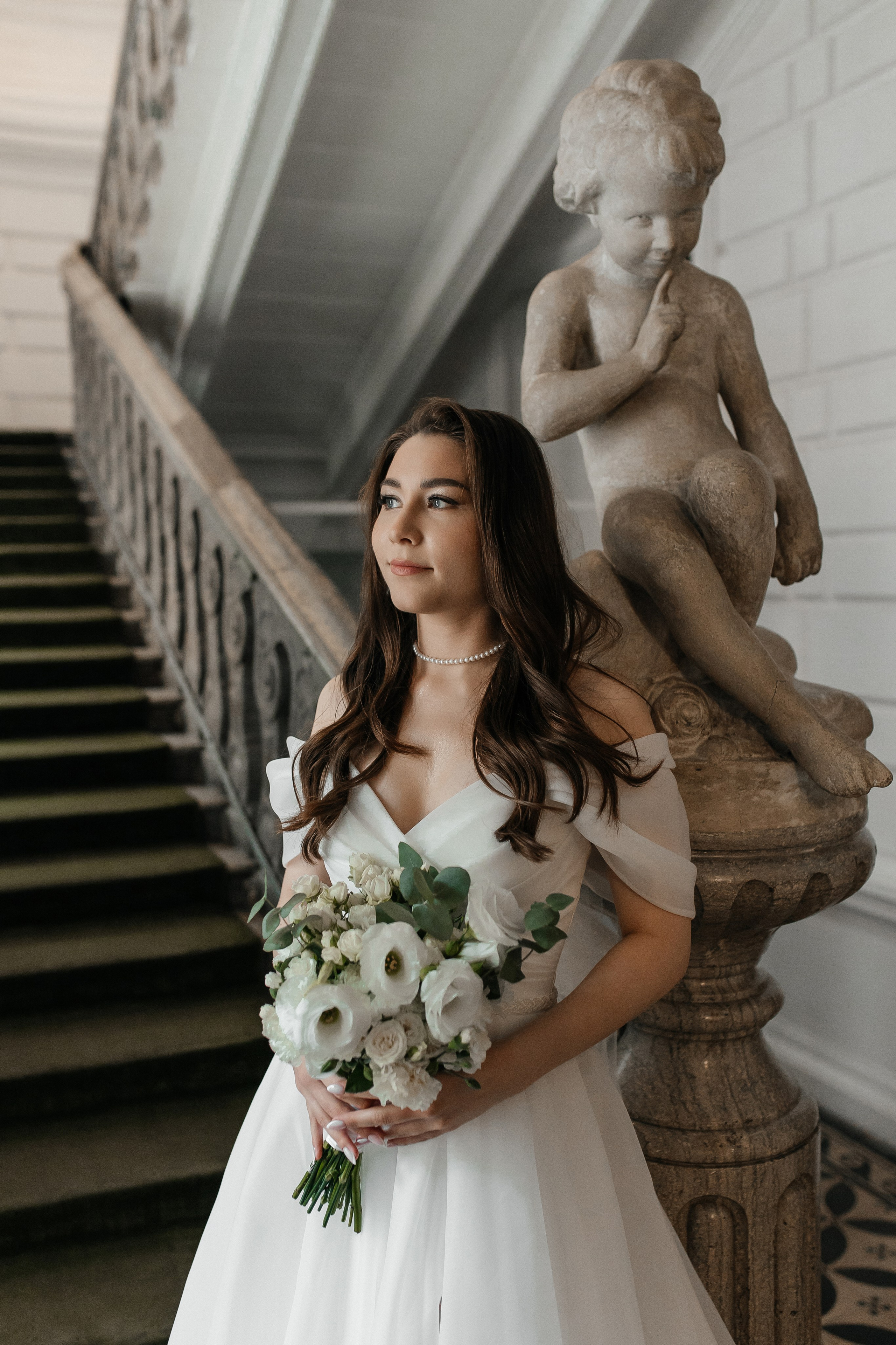 Выездная регистрация брака в Особняке Спиридонова. Свадебный фотограф в Москве Дарья Олендарёва