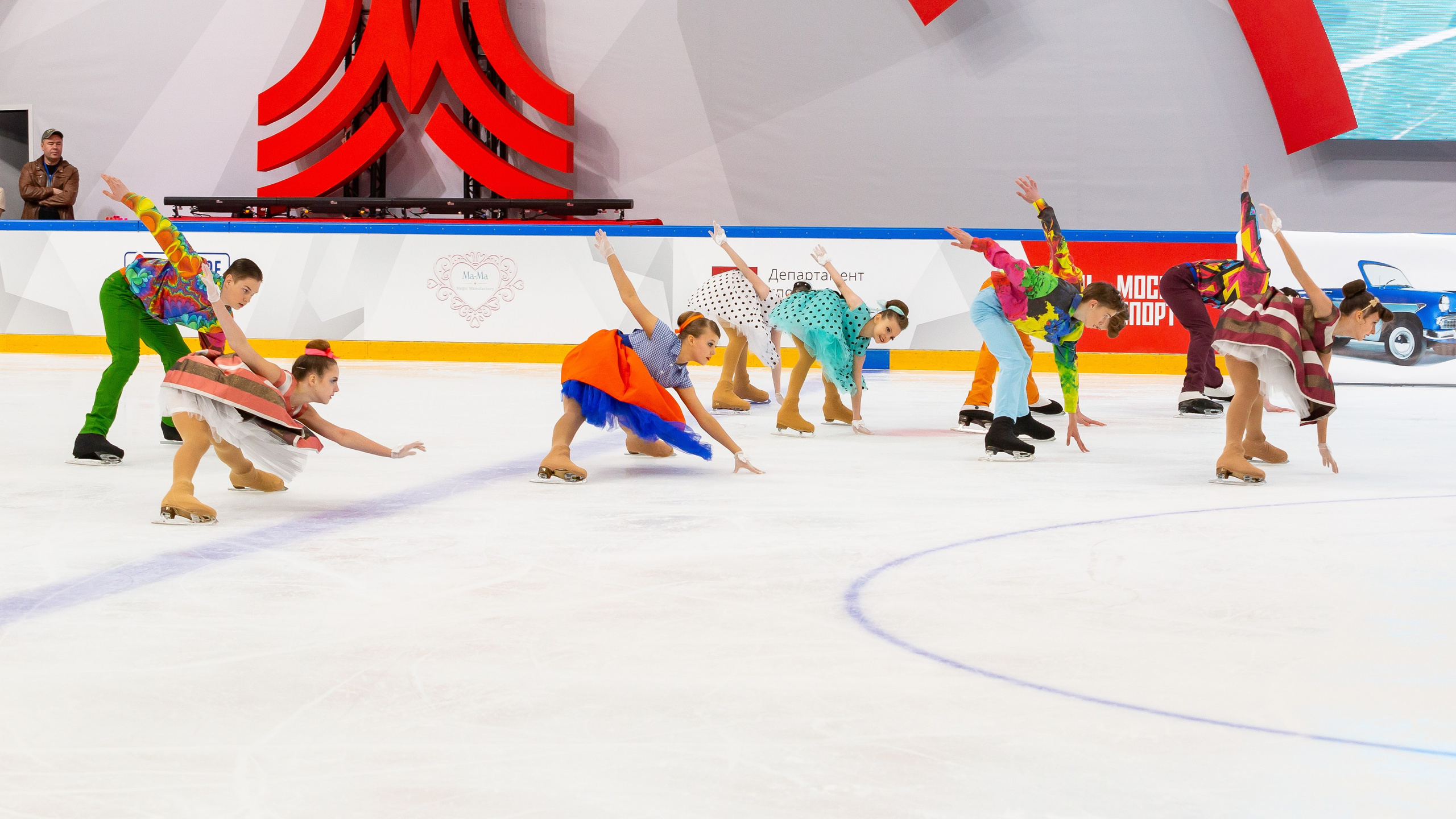 Кубок Московского Спорта. Фестиваль балетов на льду «Битва Школ» 2024. Репортажный фотограф в Москве