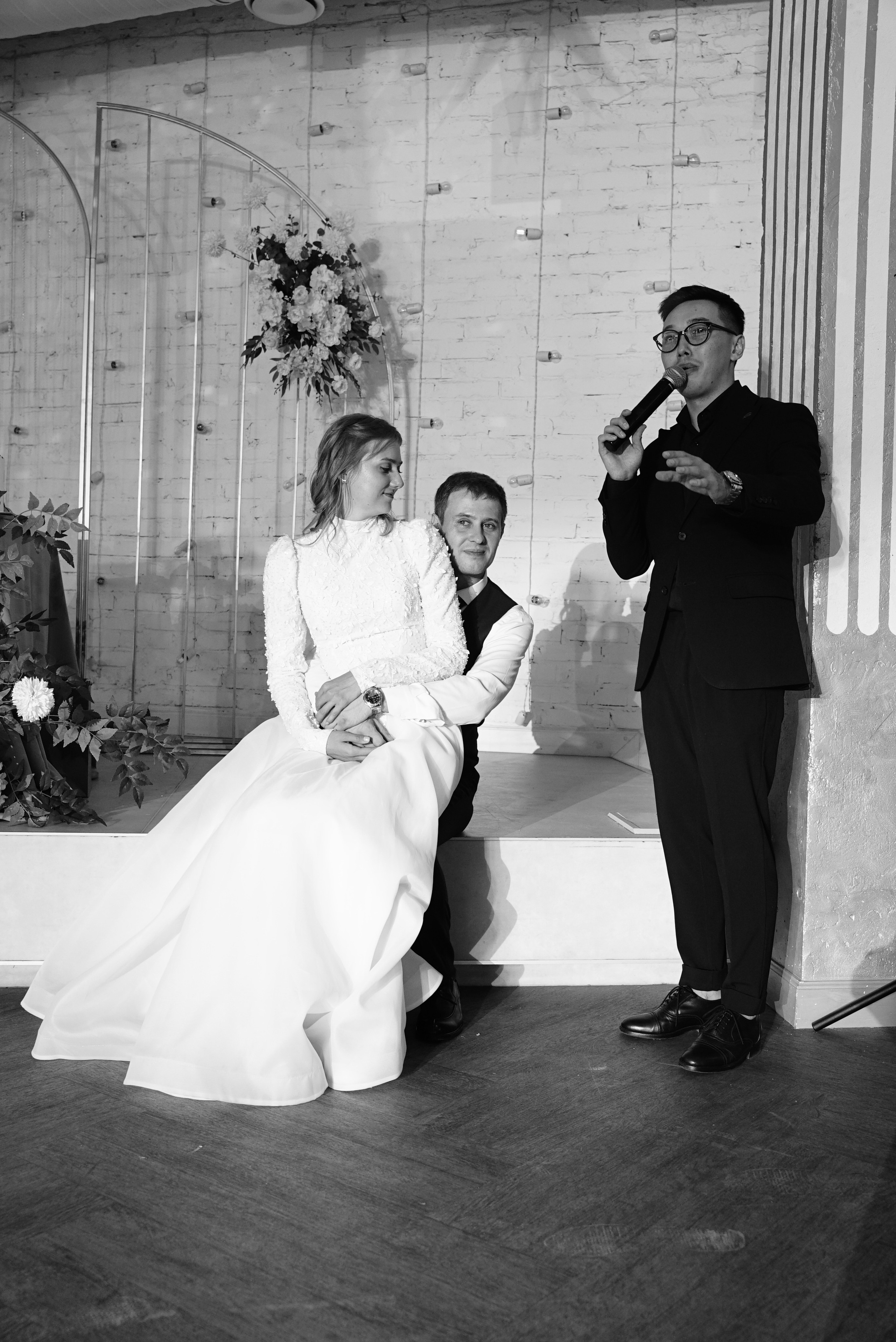 Андрей и Алина чб. Свадебный фотограф в Самаре Анна Ковалева