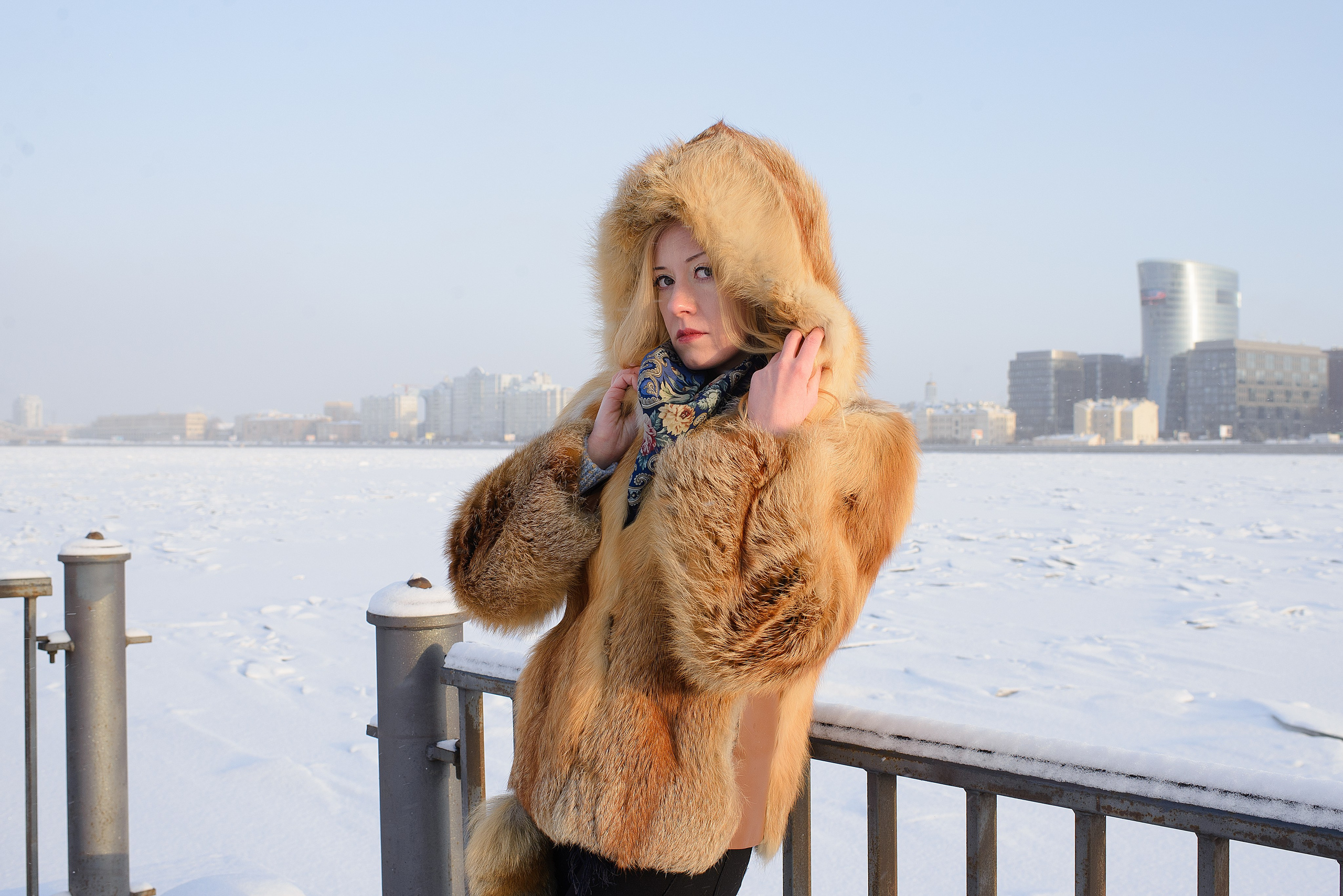 Зимняя прогулка. Организация и проведение фотосъемок в Санкт-Петербурге. Фотограф Смирягин Илья